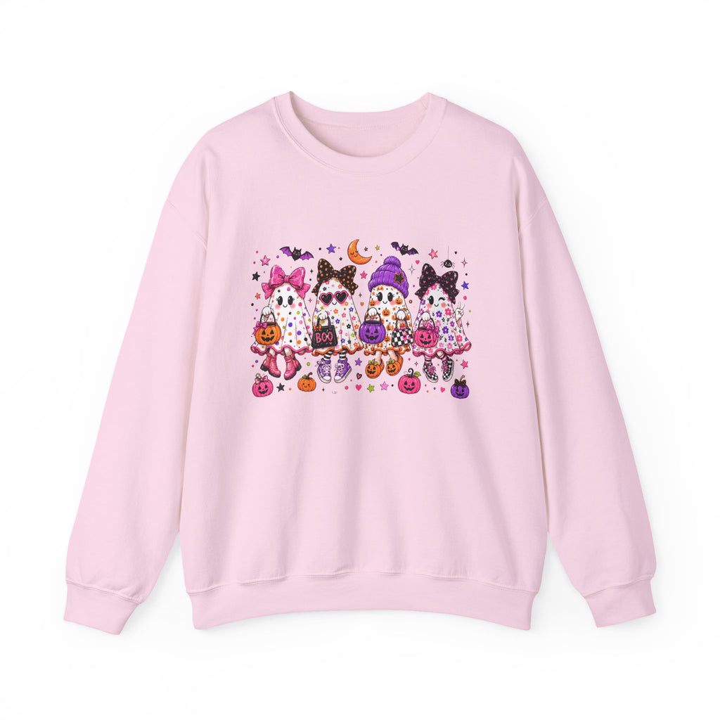 Halloween Gnomes Crewneck Sweatshirt — Cute Trick-or-Treat Gnome Halloween Sweater