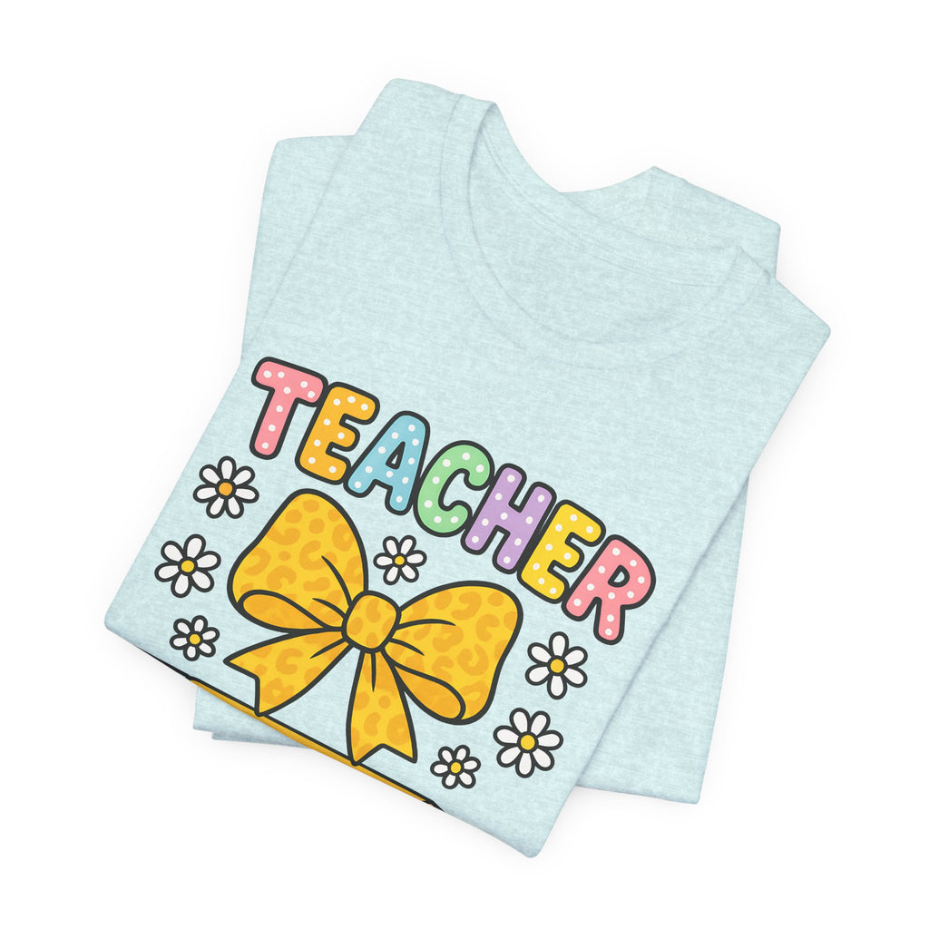 Teacher Bow Pencil T-Shirt