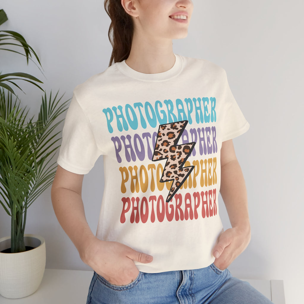 Photographer Lightning Bolt Tee