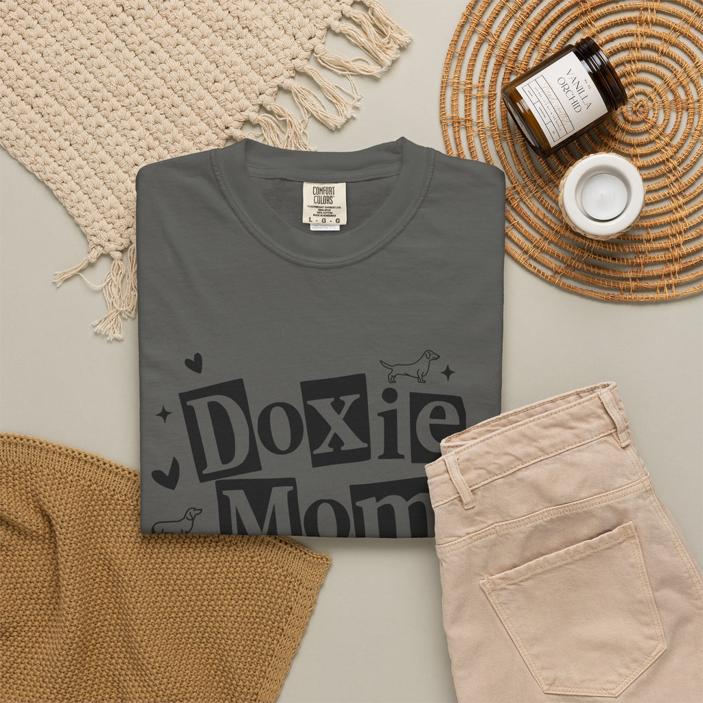 Doxie Mom T-Shirt — Cute Dachshund Dog Mom Tee, Dog Lover Gift