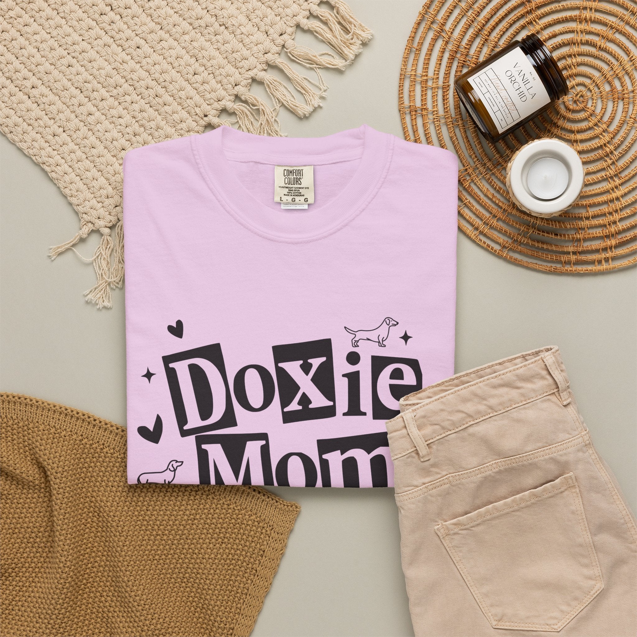 Doxie Mom T-Shirt — Cute Dachshund Dog Mom Tee, Dog Lover Gift