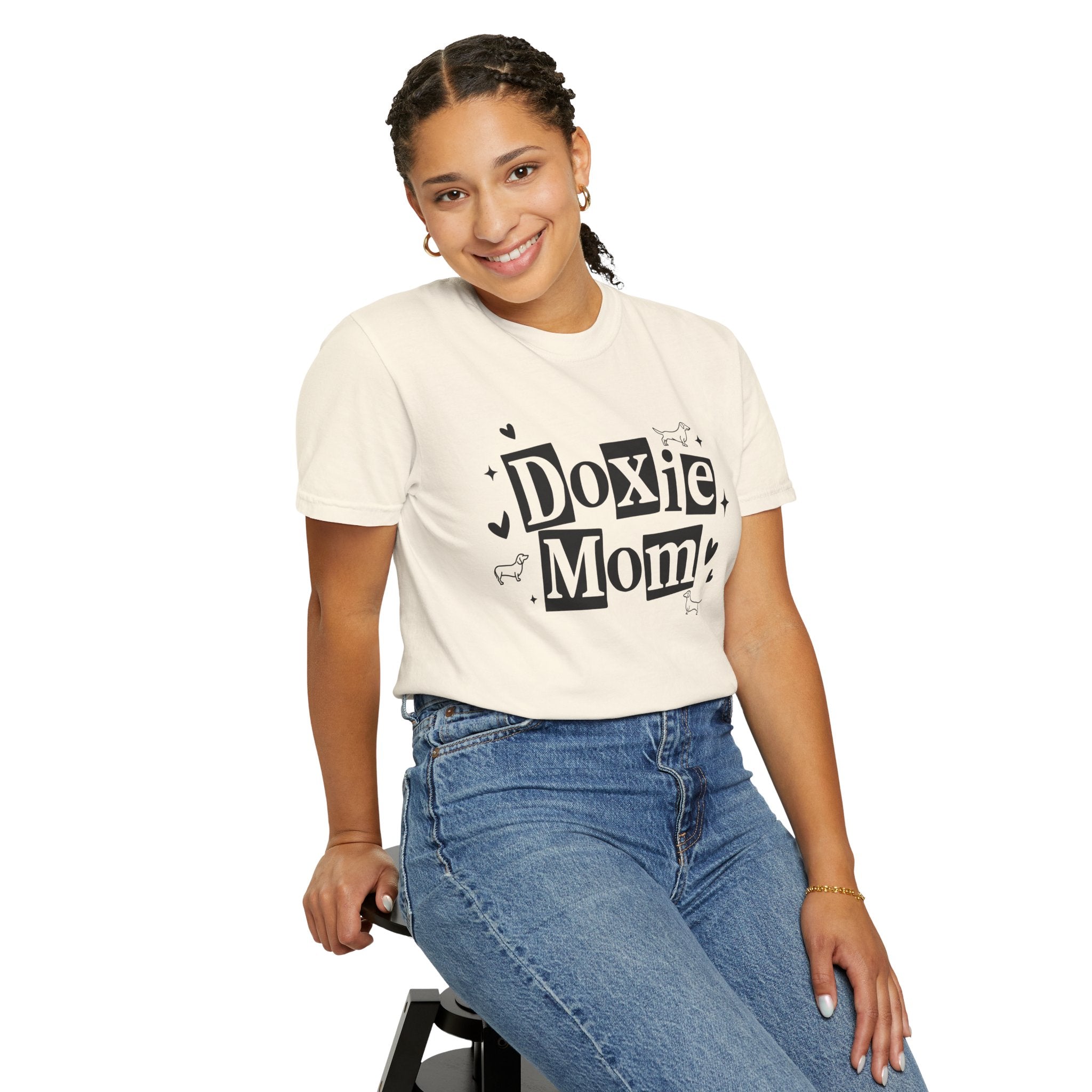Doxie Mom T-Shirt — Cute Dachshund Dog Mom Tee, Dog Lover Gift