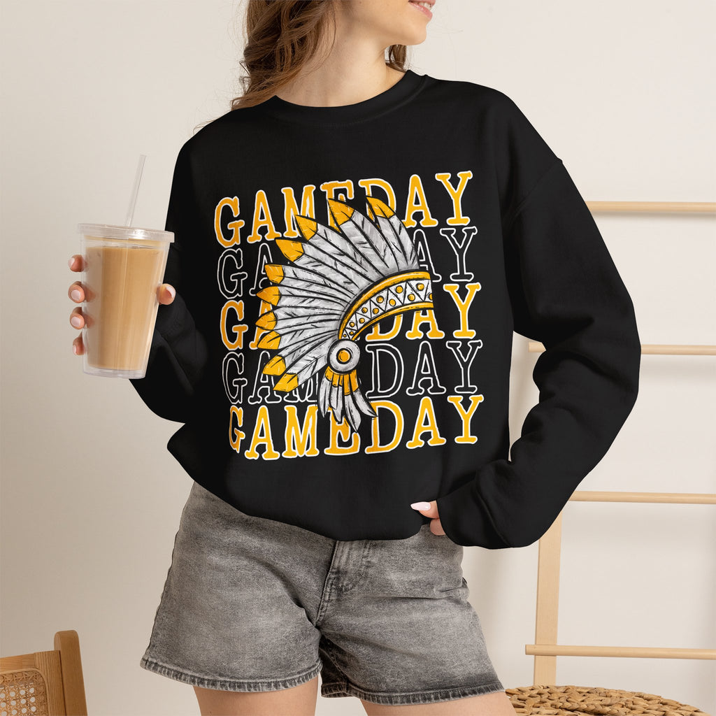 Gameday Crewneck Indians Sweatshirt