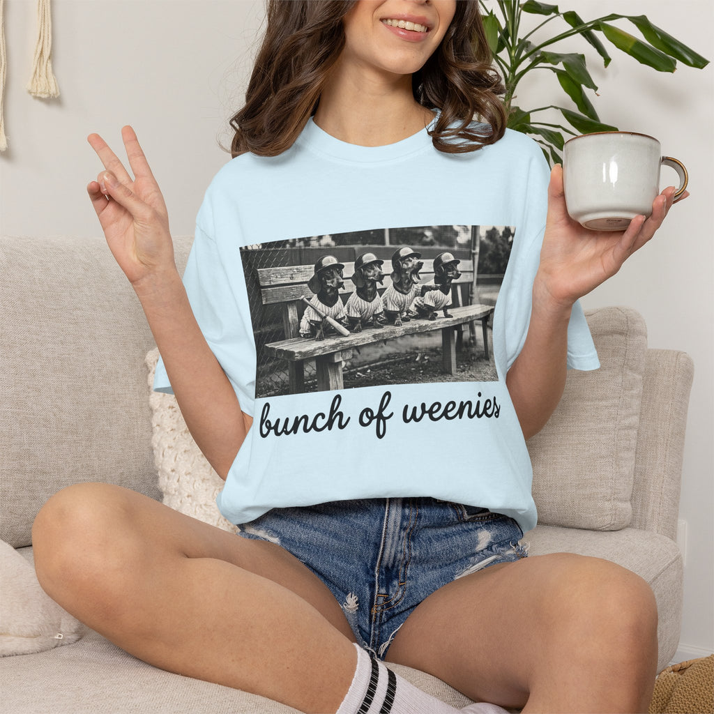Bunch of Weenies Black Text Vintage Photo T-Shirt