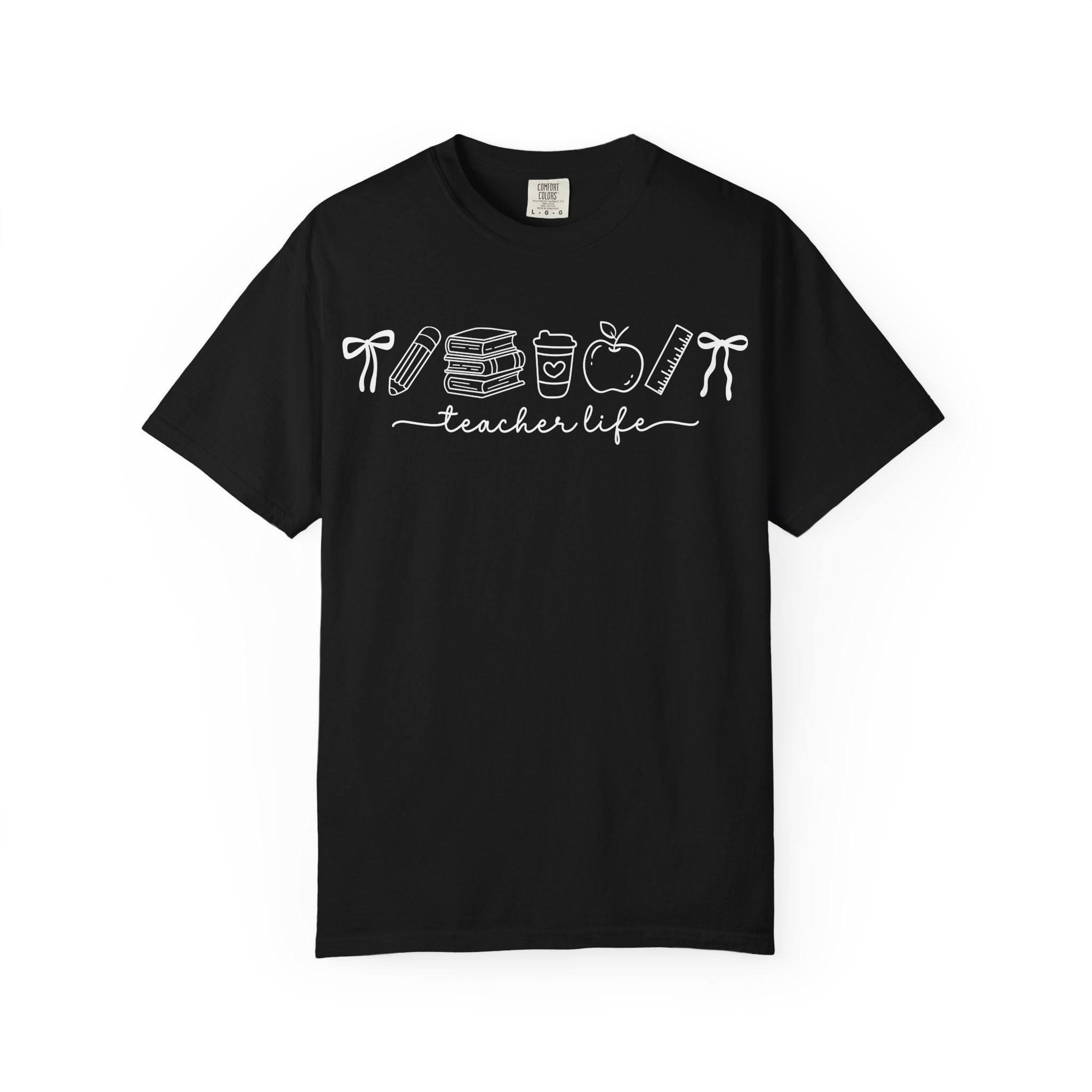 Teacher T-Shirt — Minimal Vintage Cream Tee
