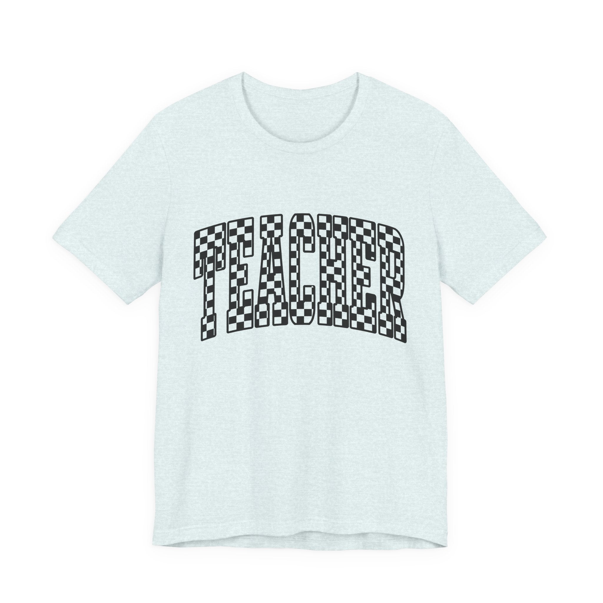 Teacher Checkerboard Graphic Tee