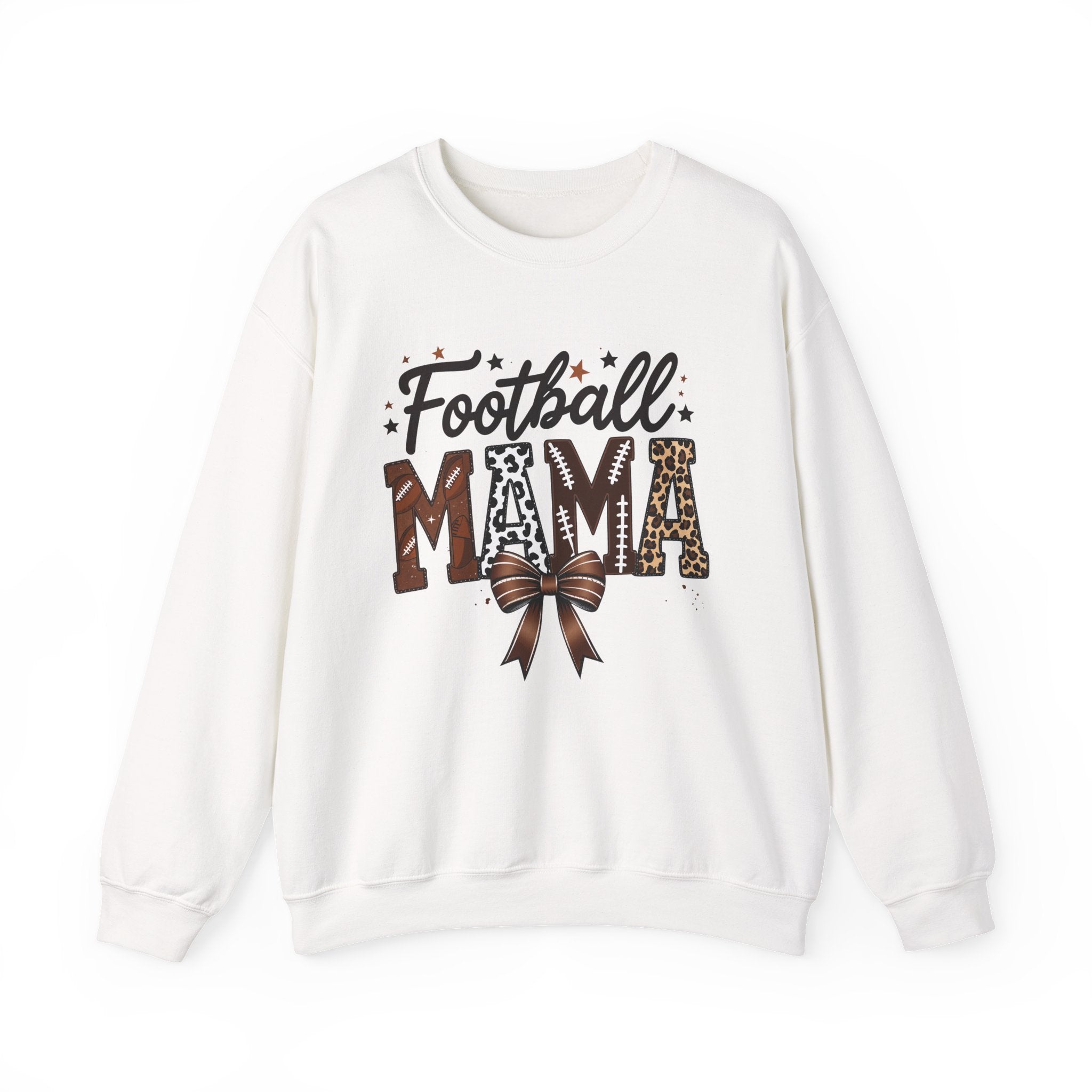 Unisex Heavy Blend™ Crewneck Football Mama Sweatshirt