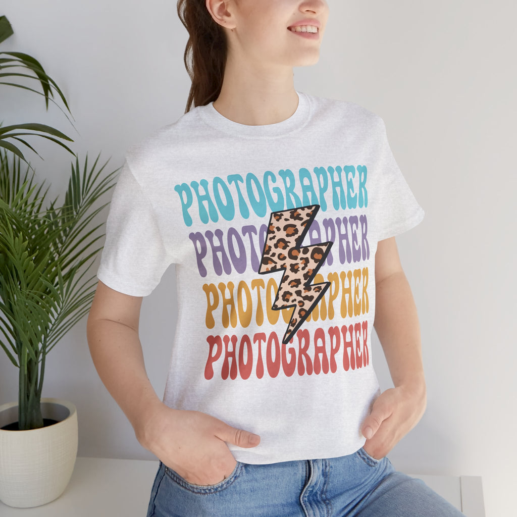 Photographer Lightning Bolt Tee