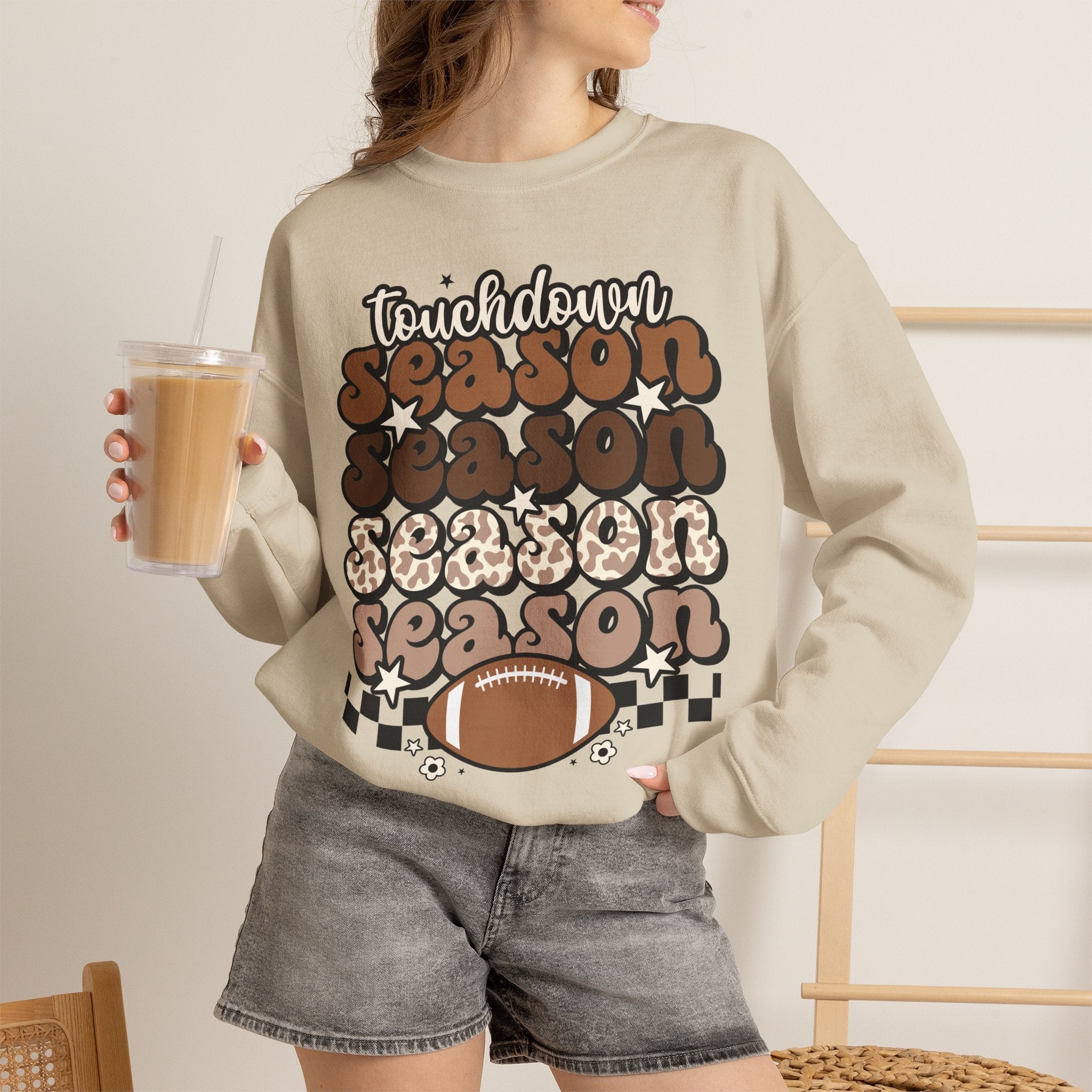 Touchdown Season Unisex Heavy Blend™ Crewneck Sweatshirt