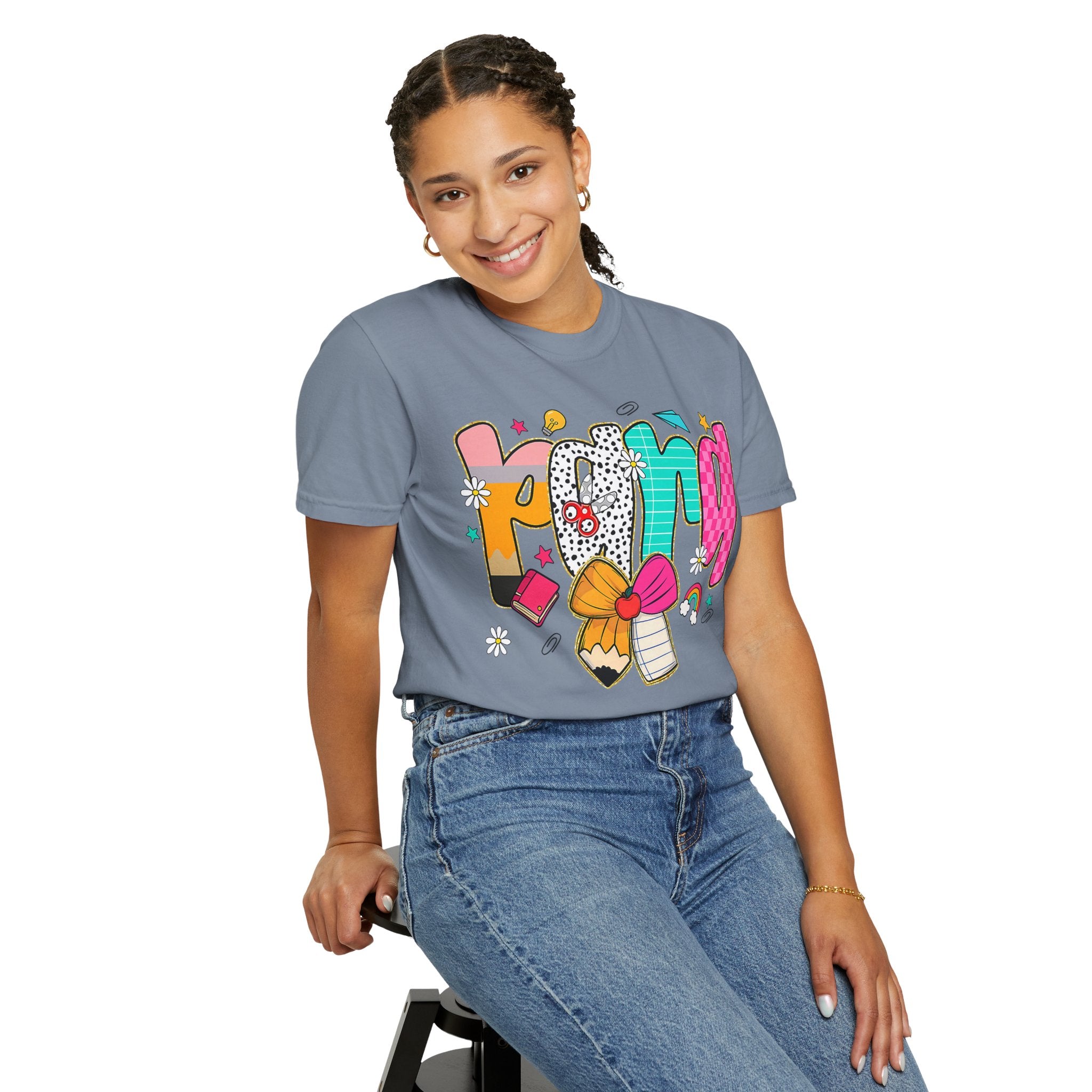 Kind Colorblock Graphic Para Tee