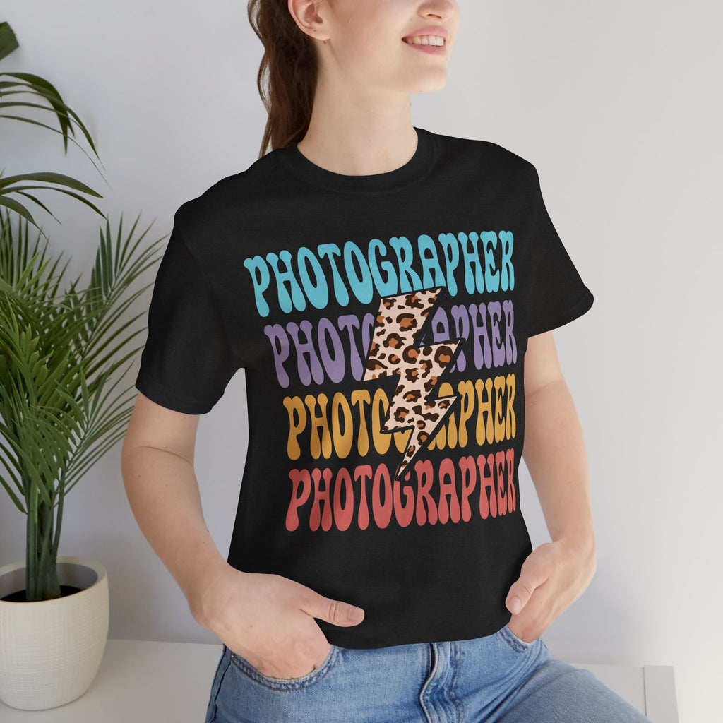 Photographer Lightning Bolt Tee