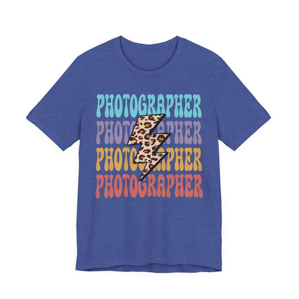 Photographer Lightning Bolt Tee