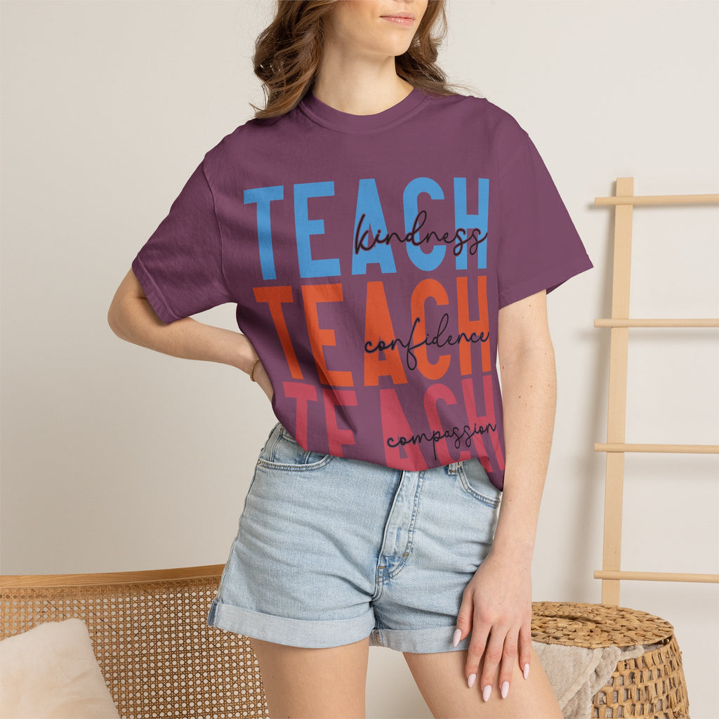 Teach Kindness Graphic Tee — Teacher Appreciation T-Shirt