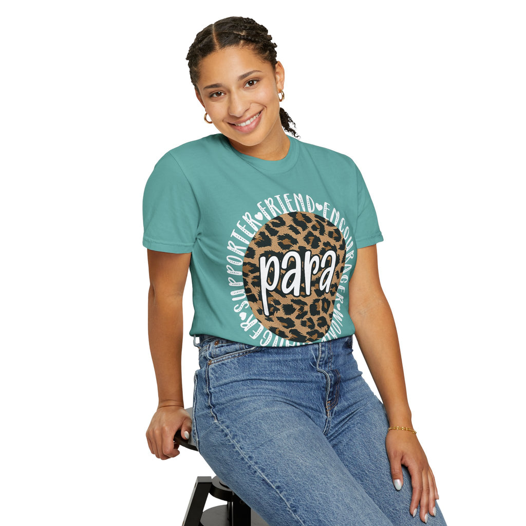 Para Leopard Circle T-Shirt — Supporter, Friend & Encourager Tee