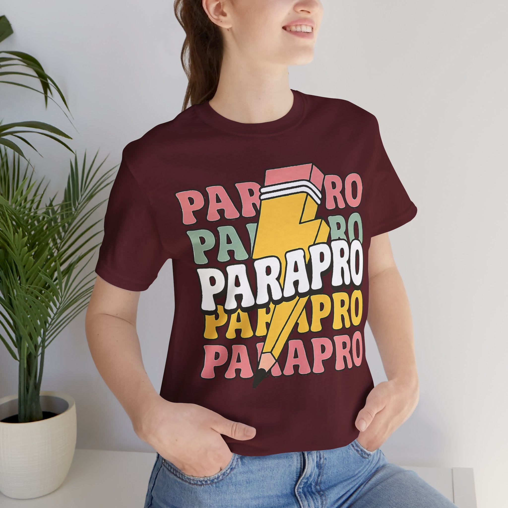 Parapro Pencil Tee — Retro Paraprofessional Appreciation Shirt