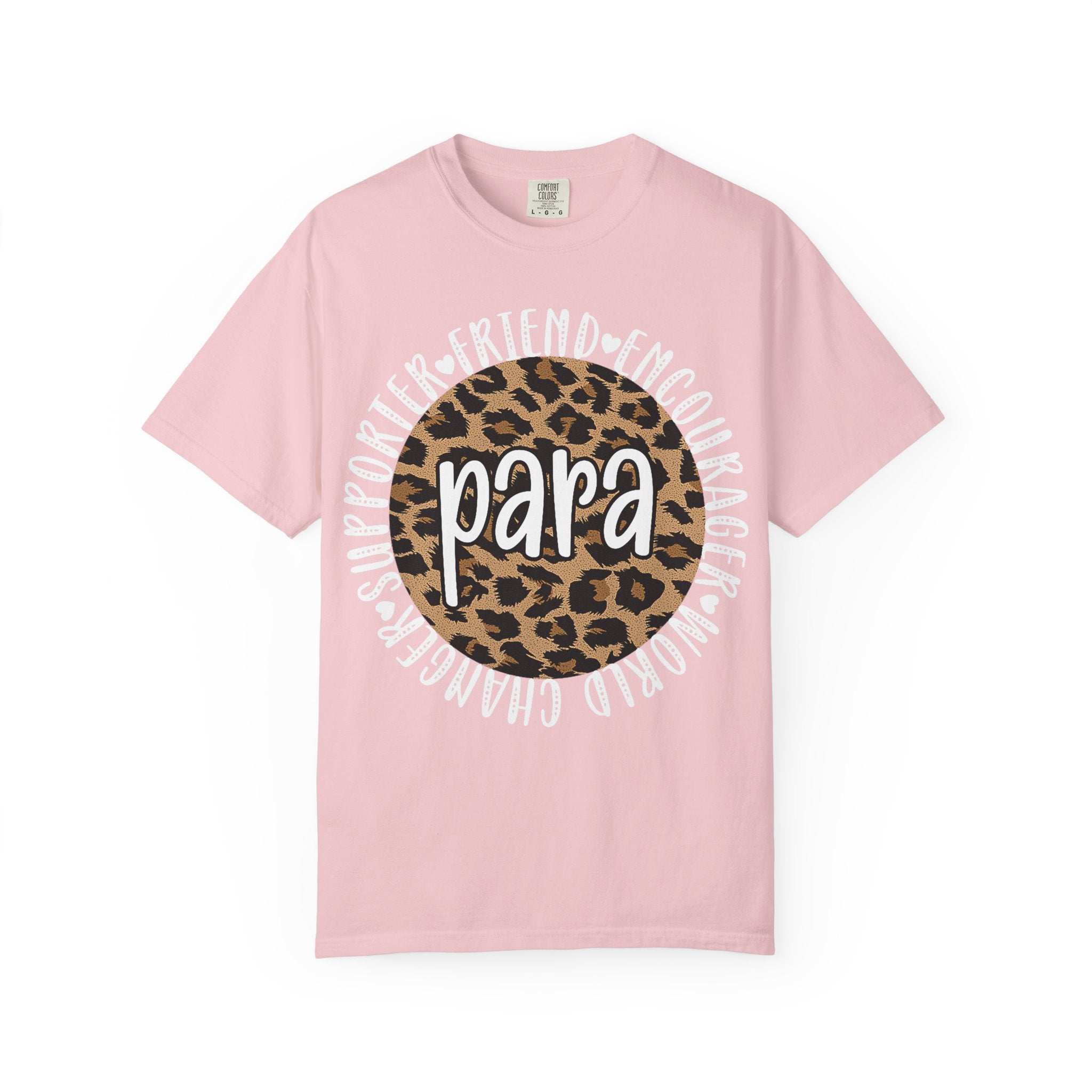 Para Leopard Circle T-Shirt — Supporter, Friend & Encourager Tee