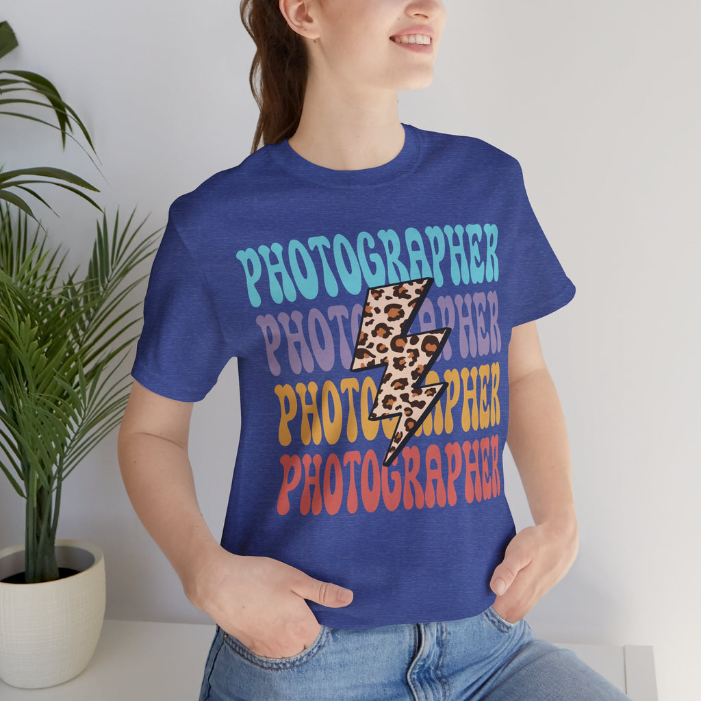 Photographer Lightning Bolt Tee