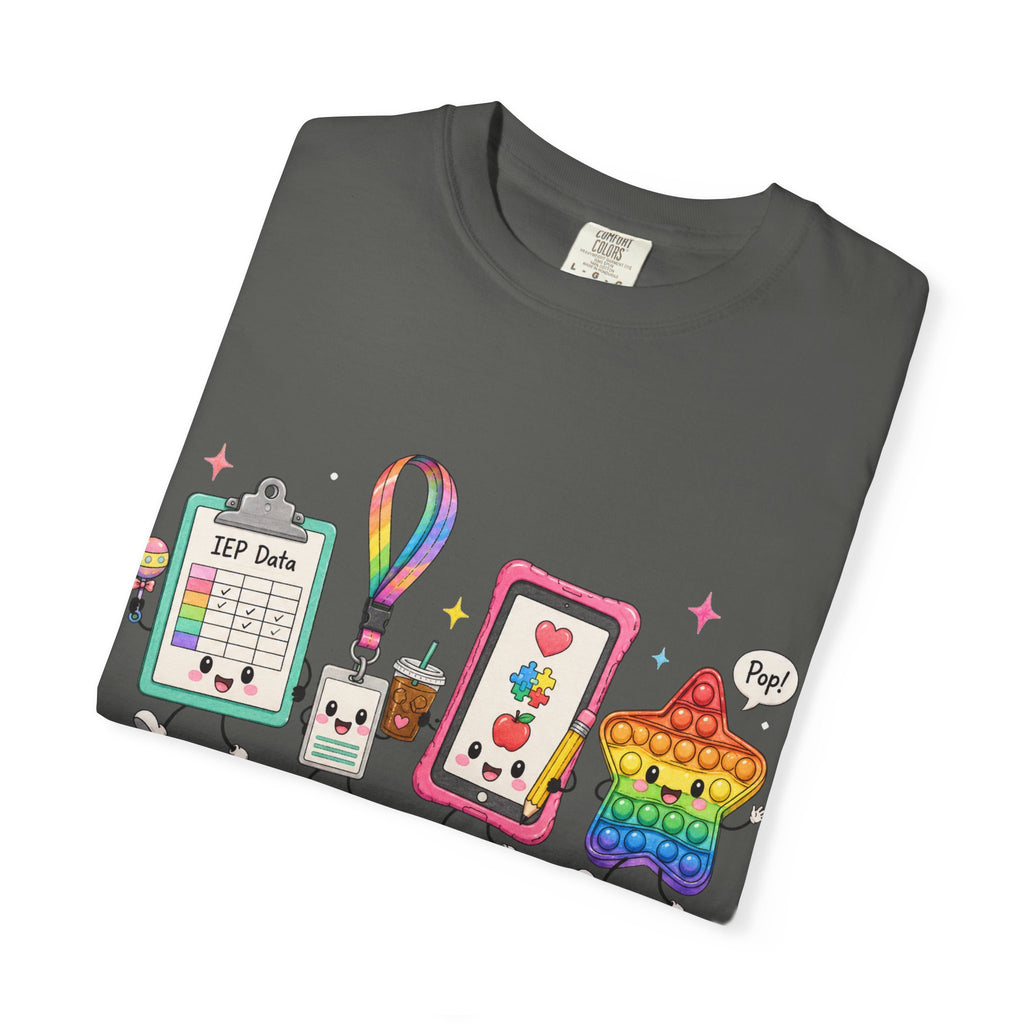 Teacher Tech Friends Graphic T-Shirt — IEP data