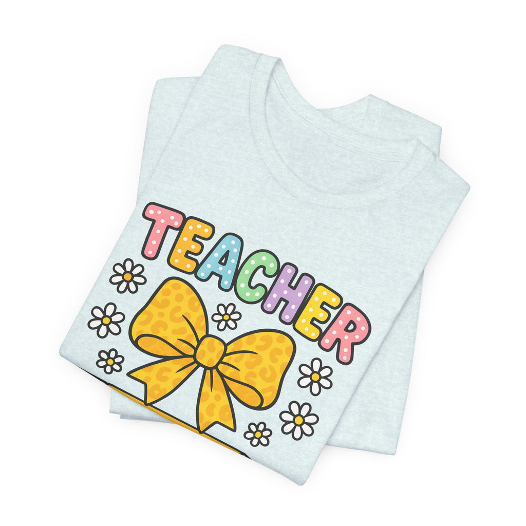 Teacher Bow Pencil T-Shirt