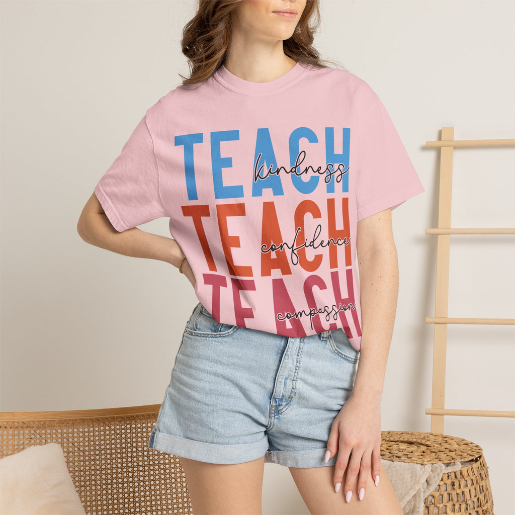 Teach Kindness Graphic Tee — Teacher Appreciation T-Shirt