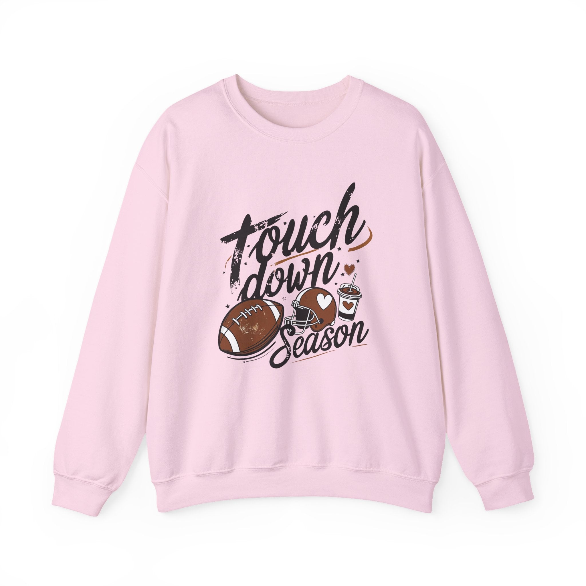Touchdown Season Crewneck Sweatshirt — Football Fan Game Day Pullover