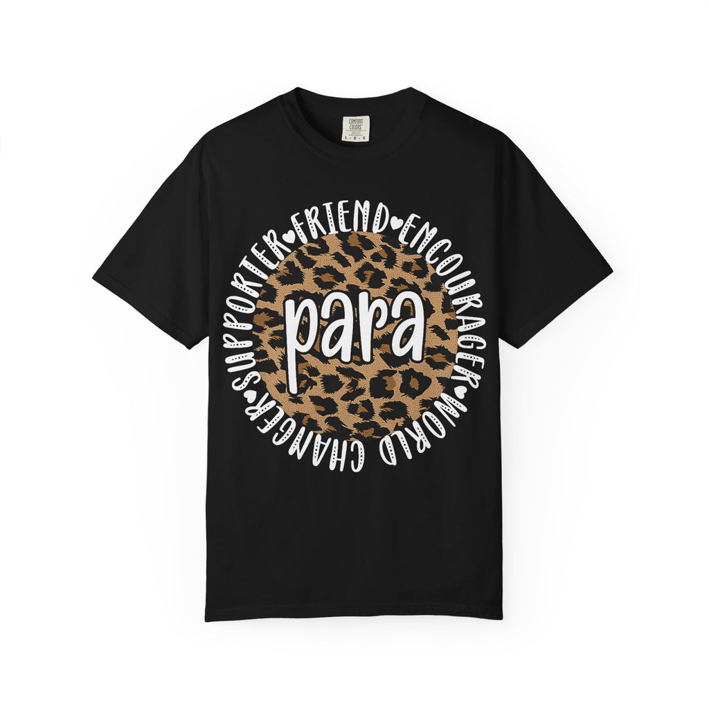 Para Leopard Circle T-Shirt — Supporter, Friend & Encourager Tee