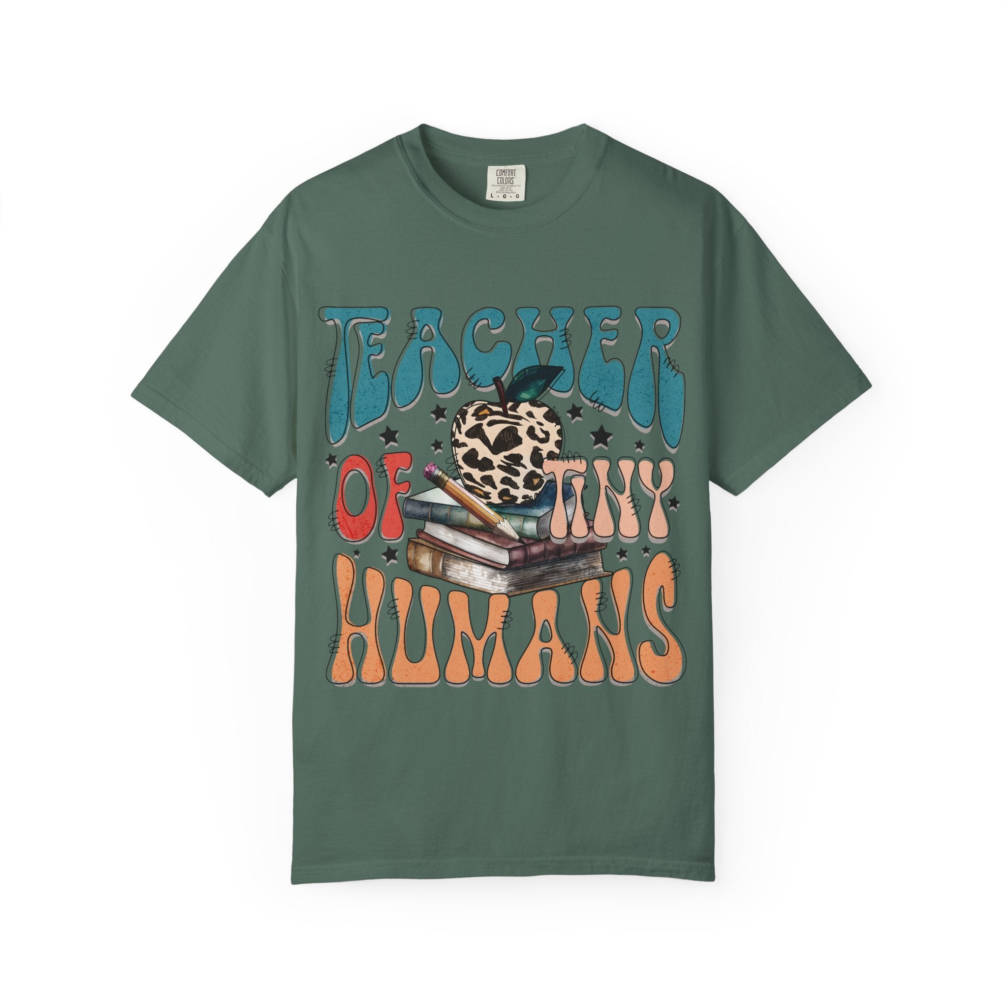 Teacher of Tiny Humans T-Shirt — Cute Retro Teacher Graphic Tee