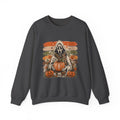 Halloween Scream Crewneck Sweatshirt — Ghost Face Pumpkin Design
