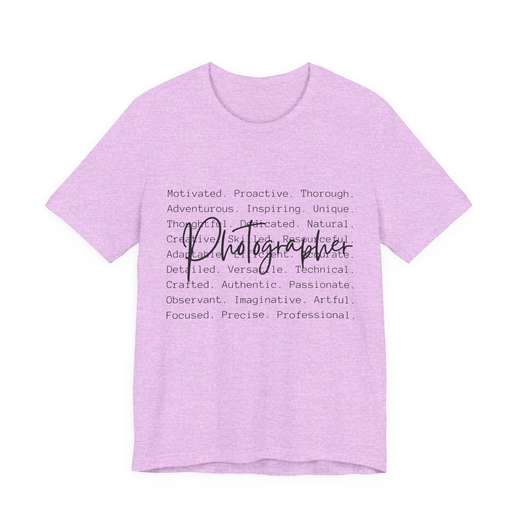 Photographer T‑Shirt
