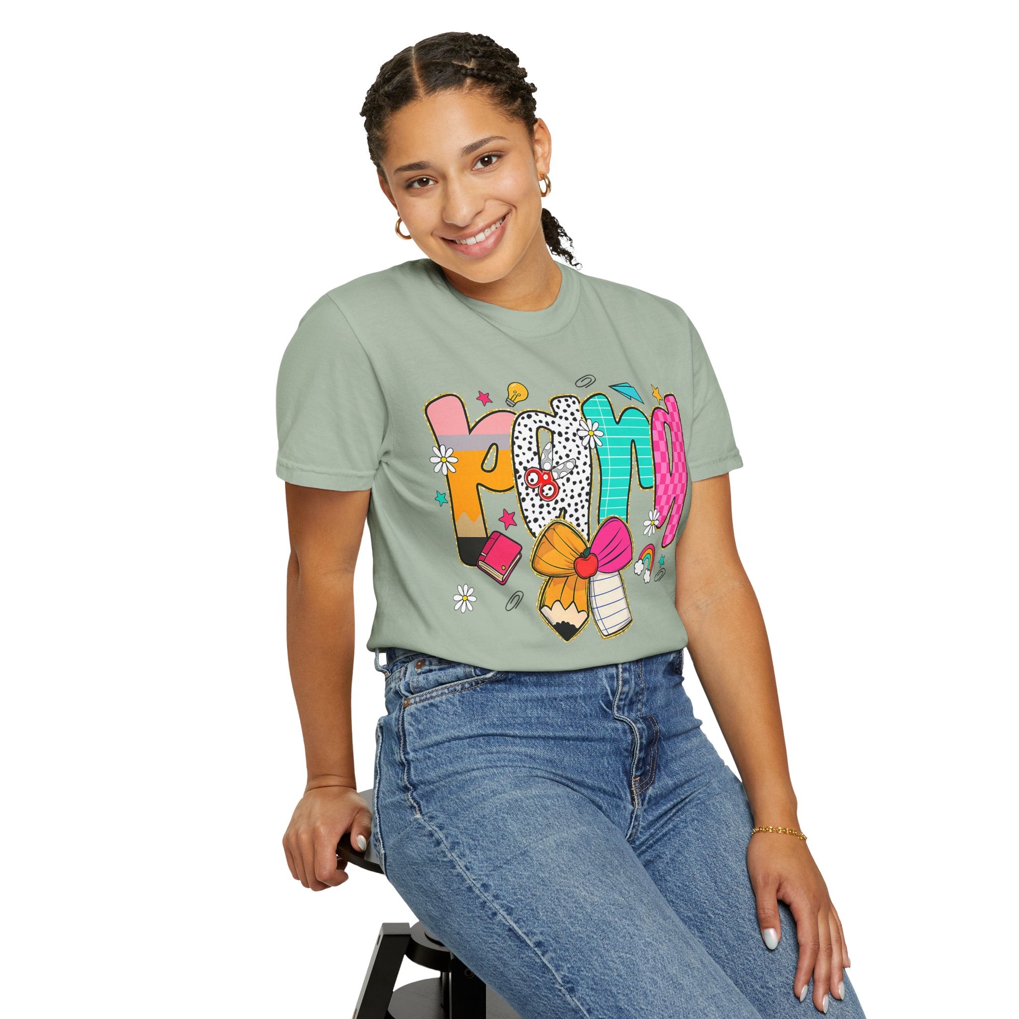 Kind Colorblock Graphic Para Tee