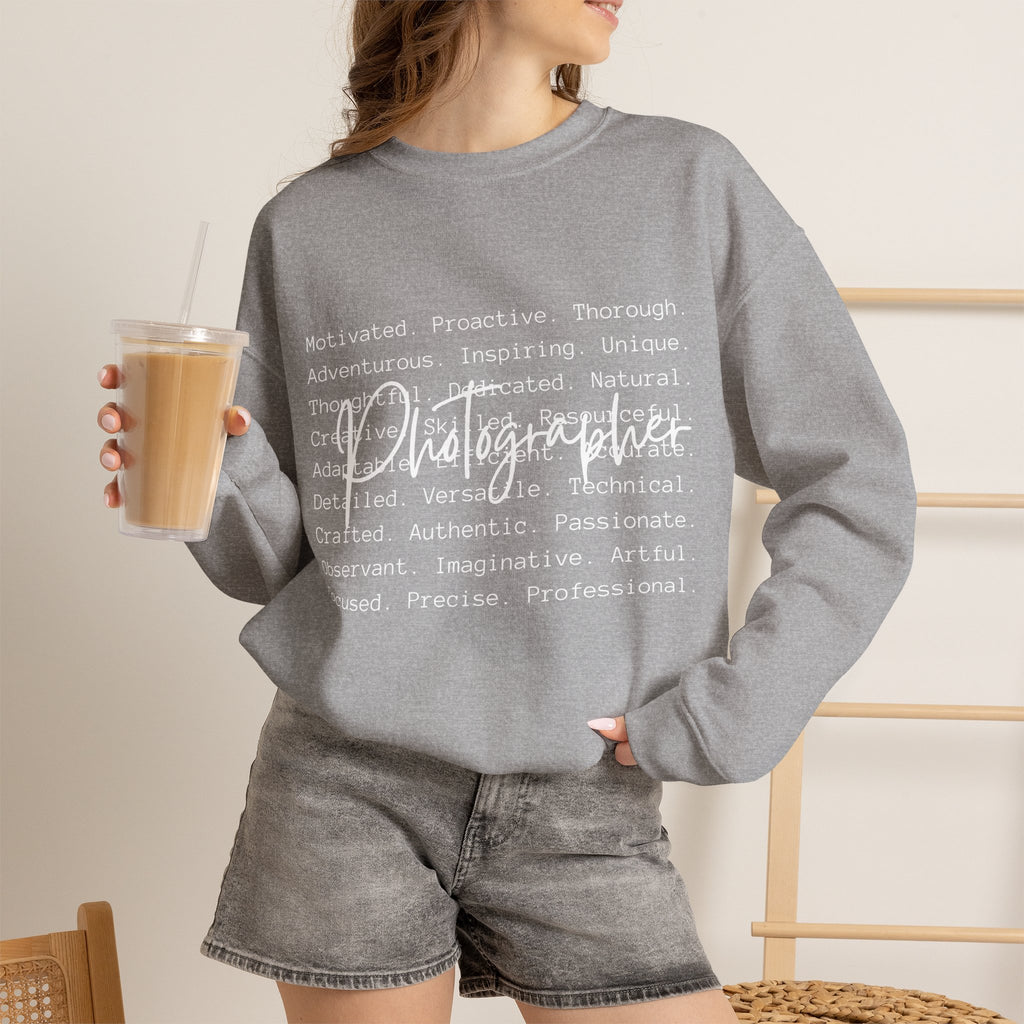 Photographer Crewneck Sweatshirt