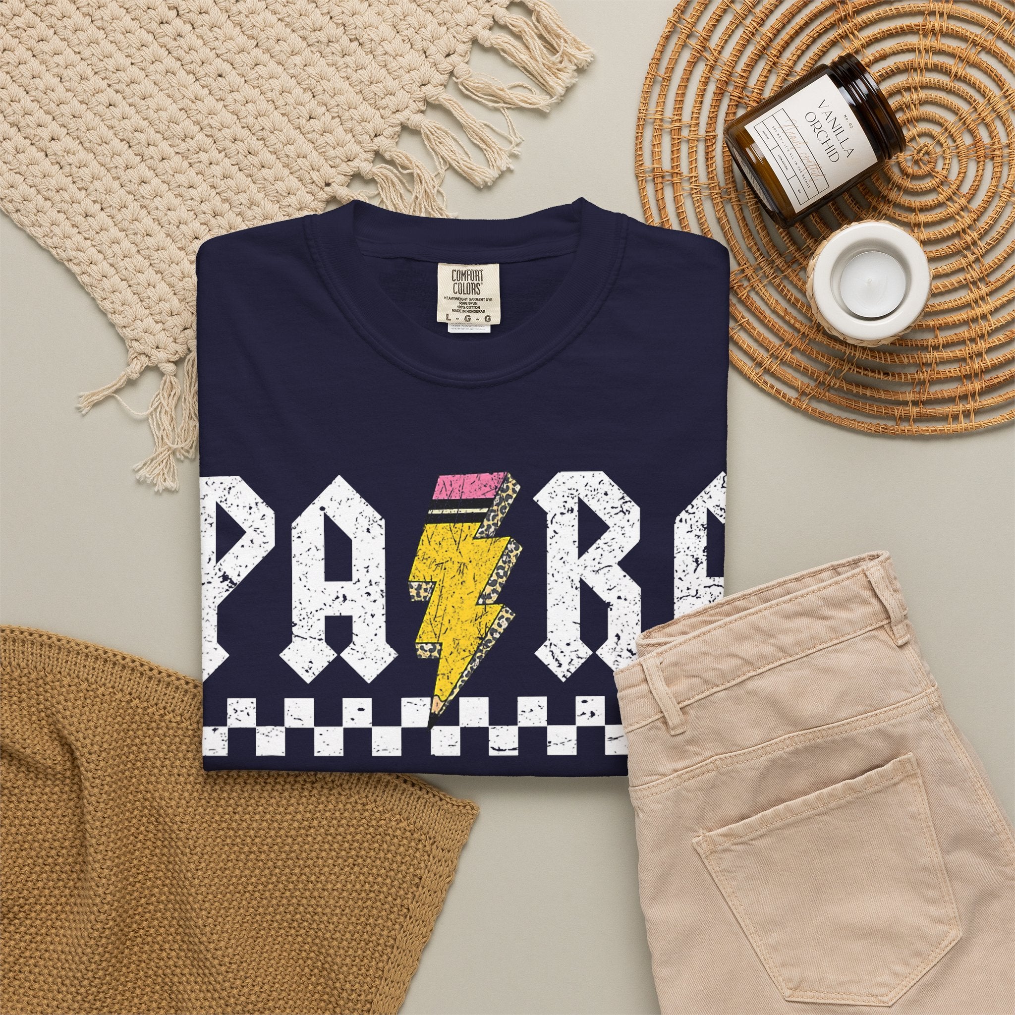 Paisley Lightning Para T-Shirt