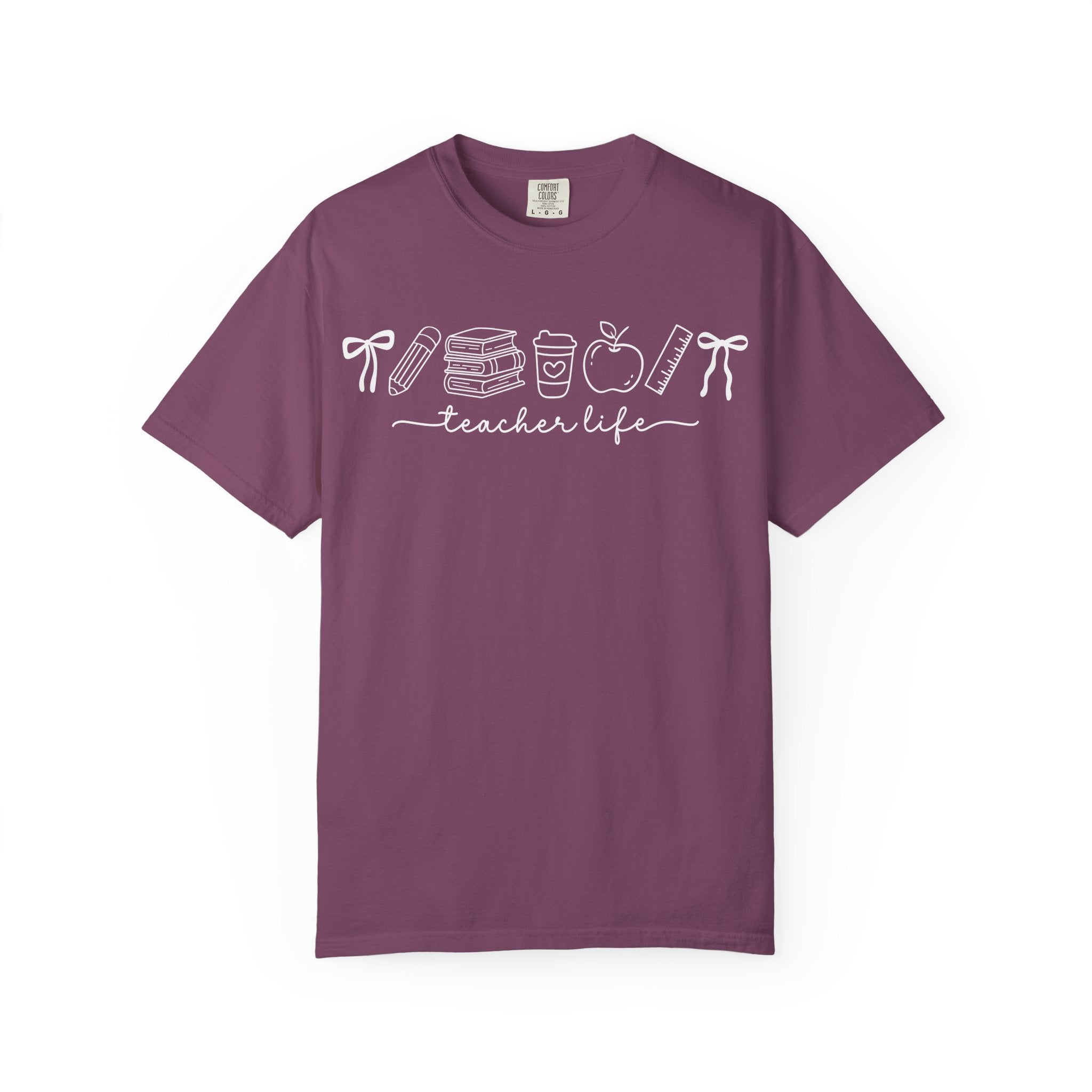 Teacher T-Shirt — Minimal Vintage Cream Tee