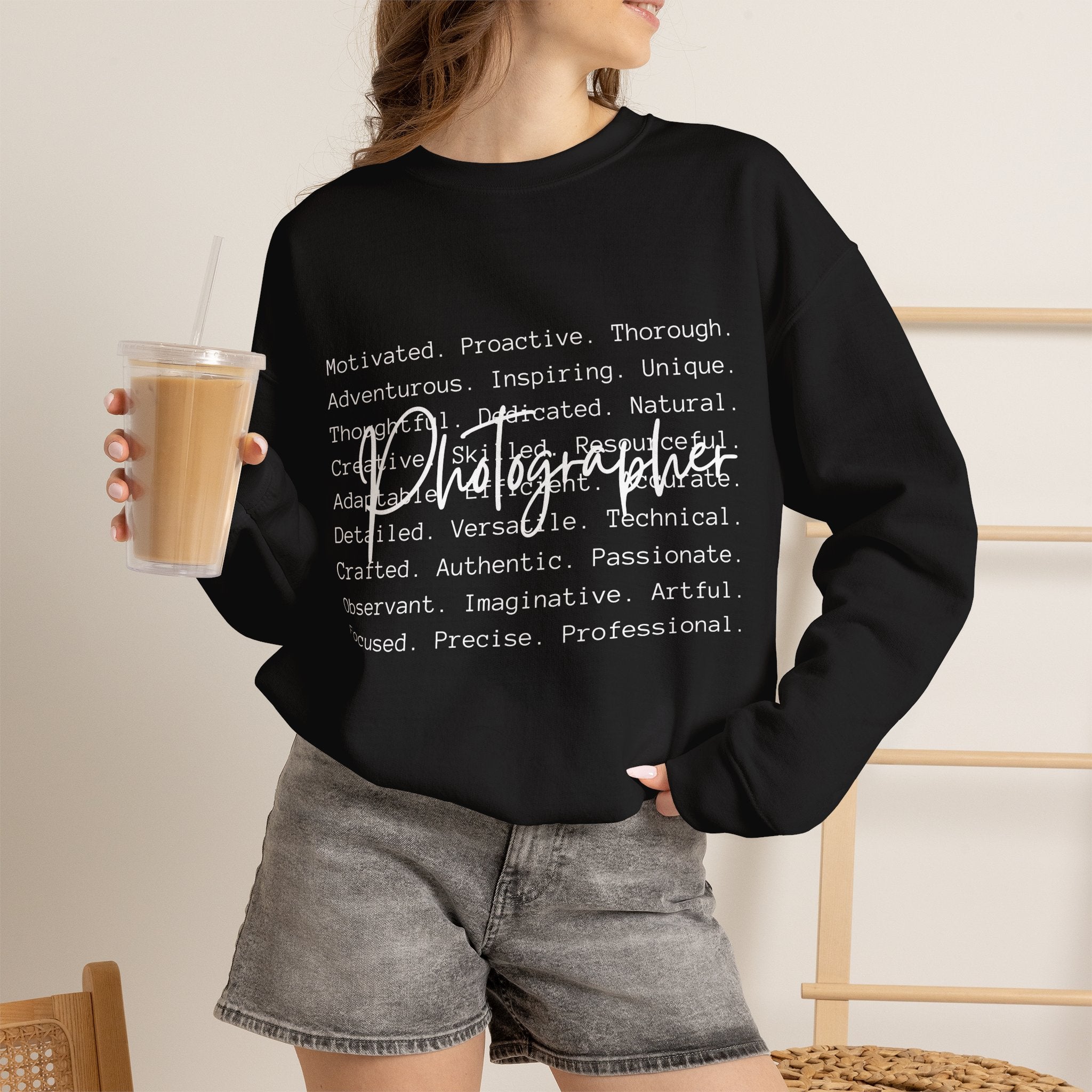 Photographer Crewneck Sweatshirt