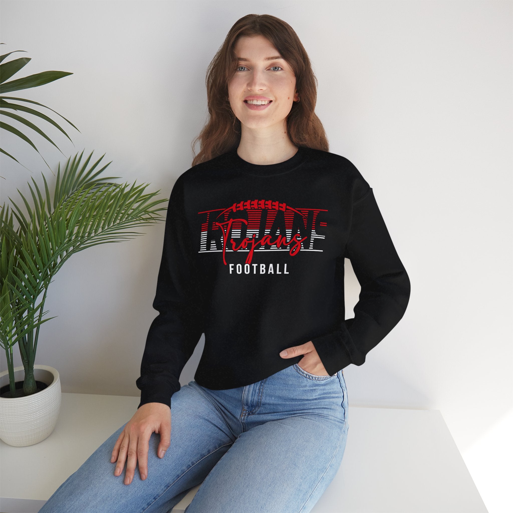 Trojans Football Crewneck Sweatshirt
