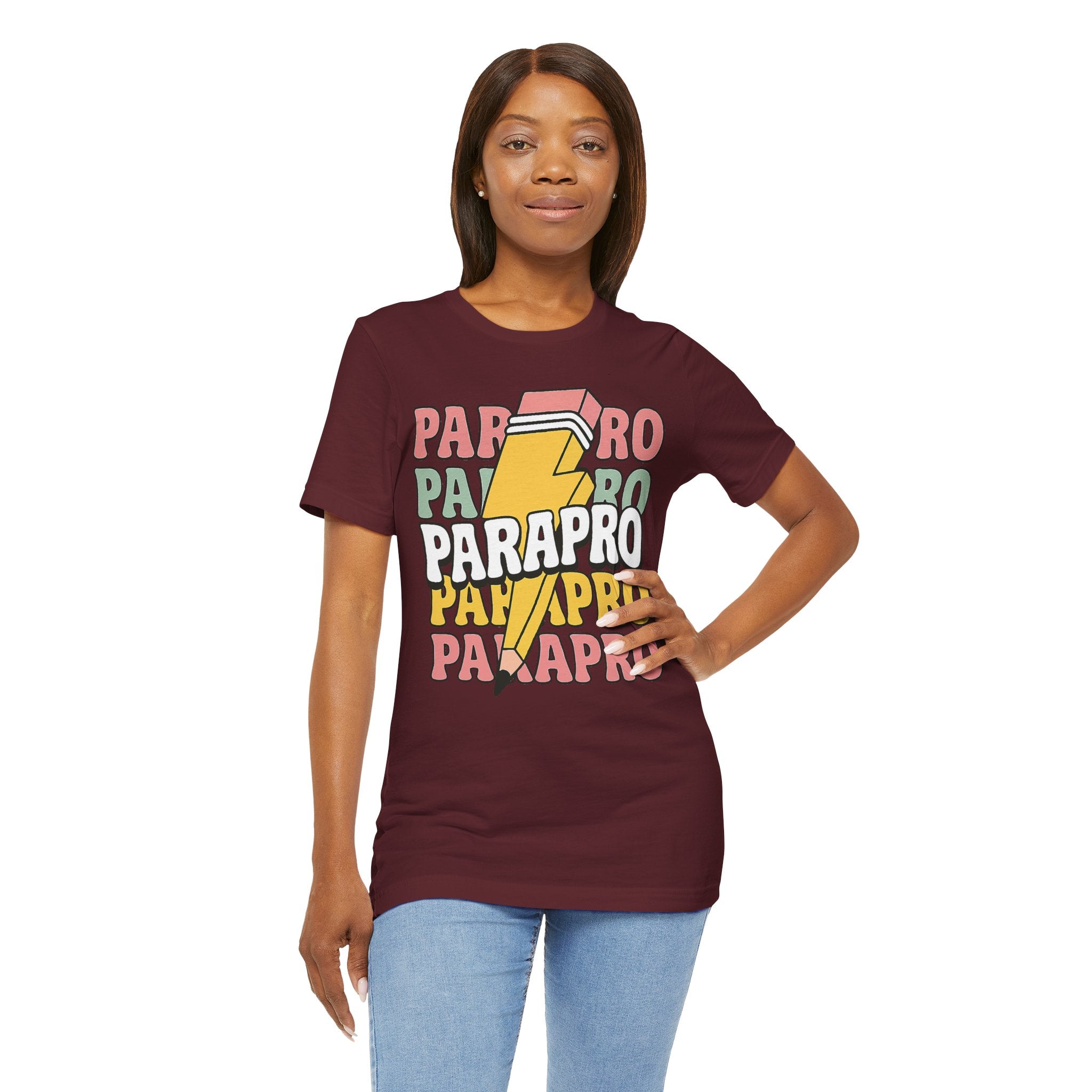 Parapro Pencil Tee — Retro Paraprofessional Appreciation Shirt