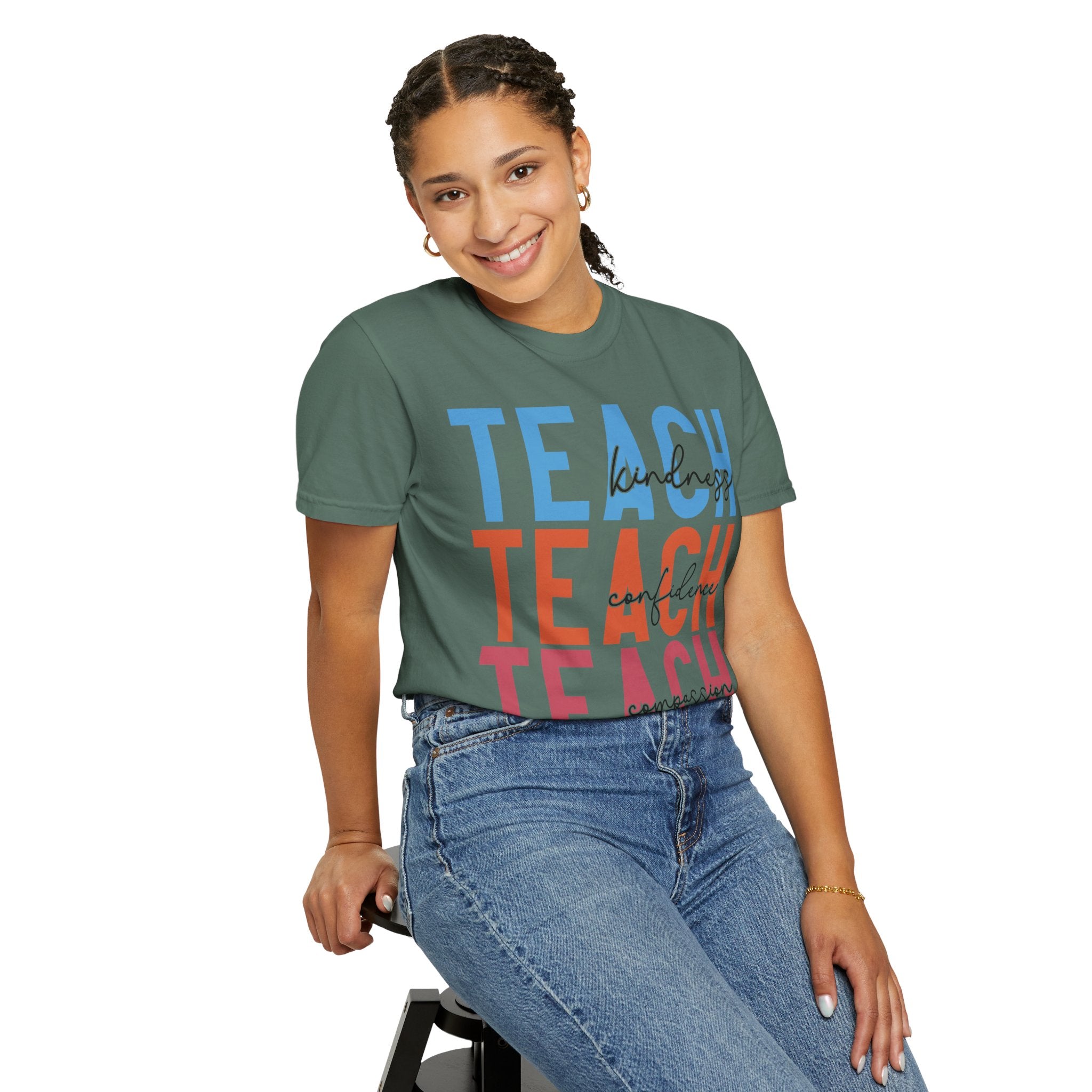 Teach Kindness Graphic Tee — Teacher Appreciation T-Shirt