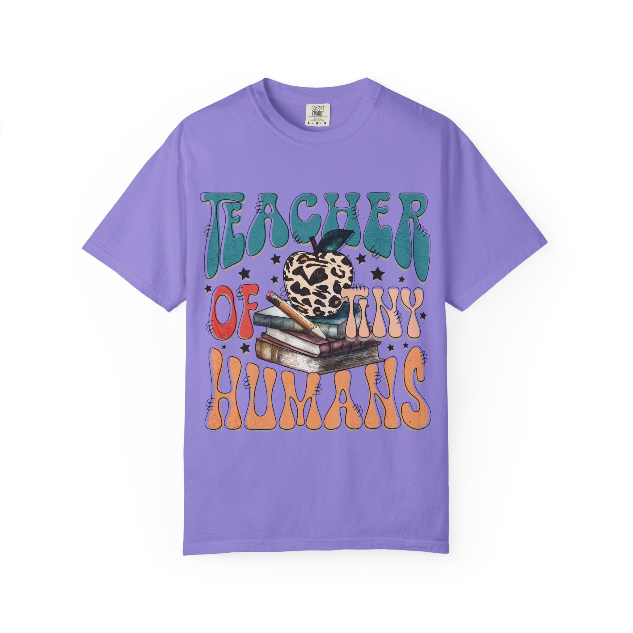 Teacher of Tiny Humans T-Shirt — Cute Retro Teacher Graphic Tee