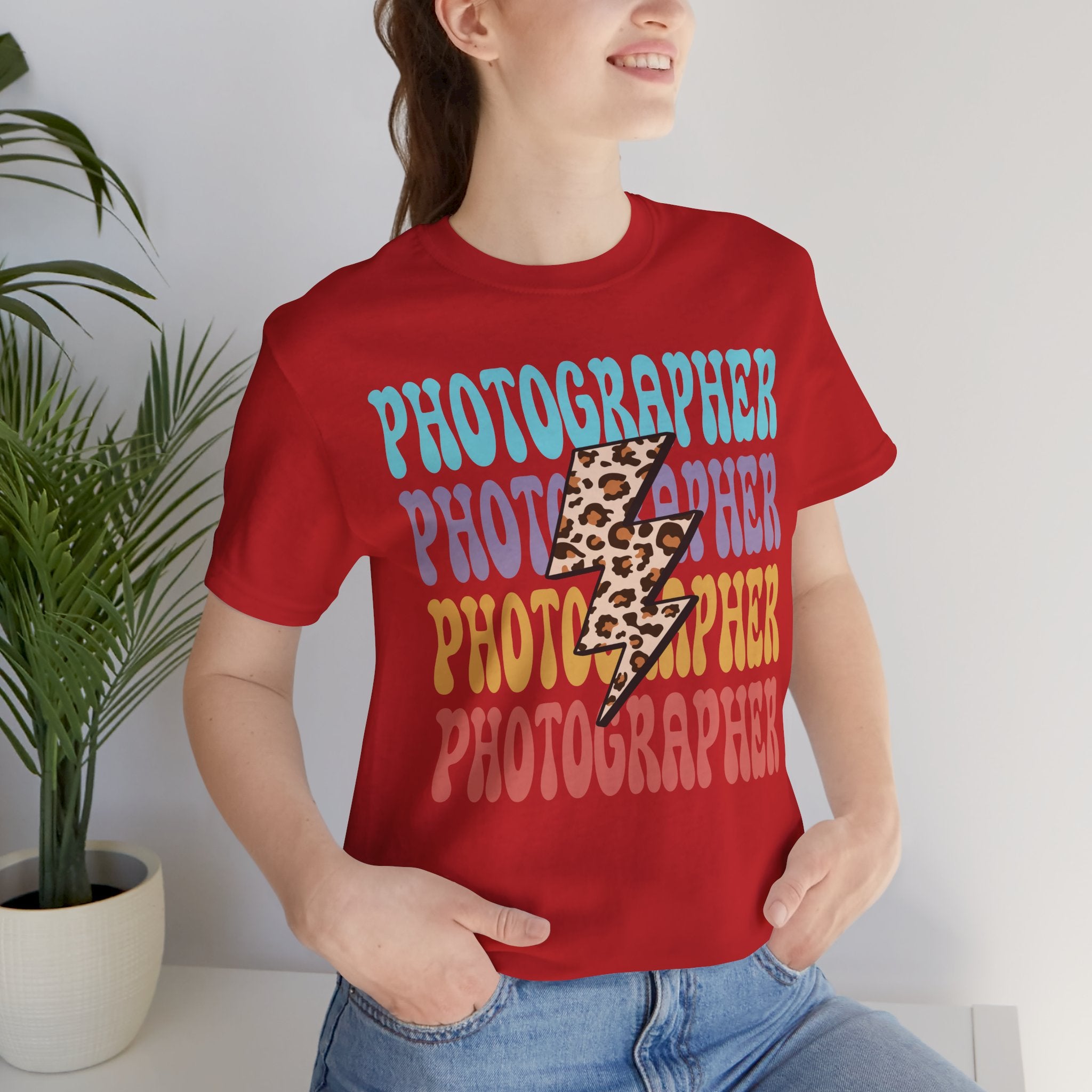 Photographer Lightning Bolt Tee