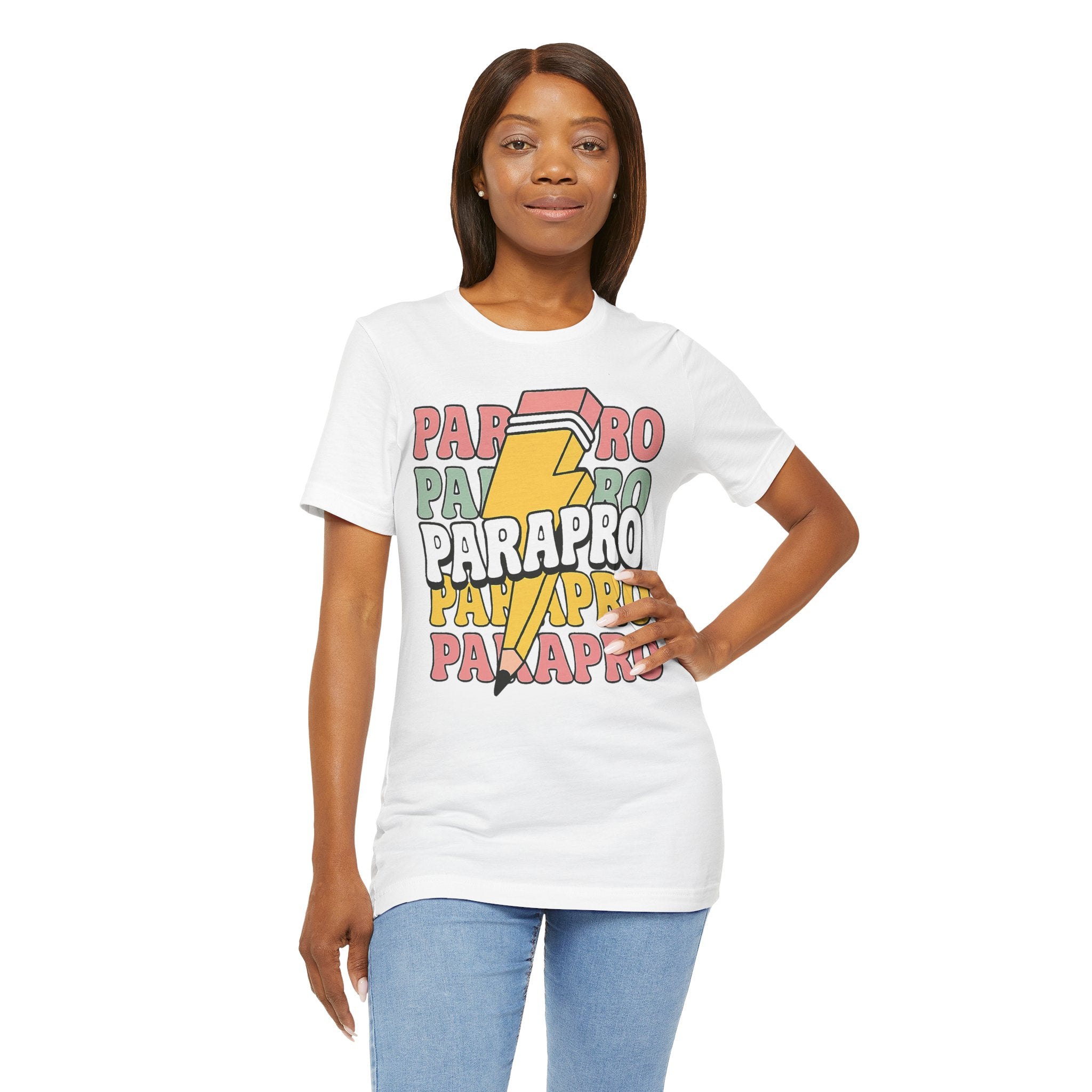 Parapro Pencil Tee — Retro Paraprofessional Appreciation Shirt