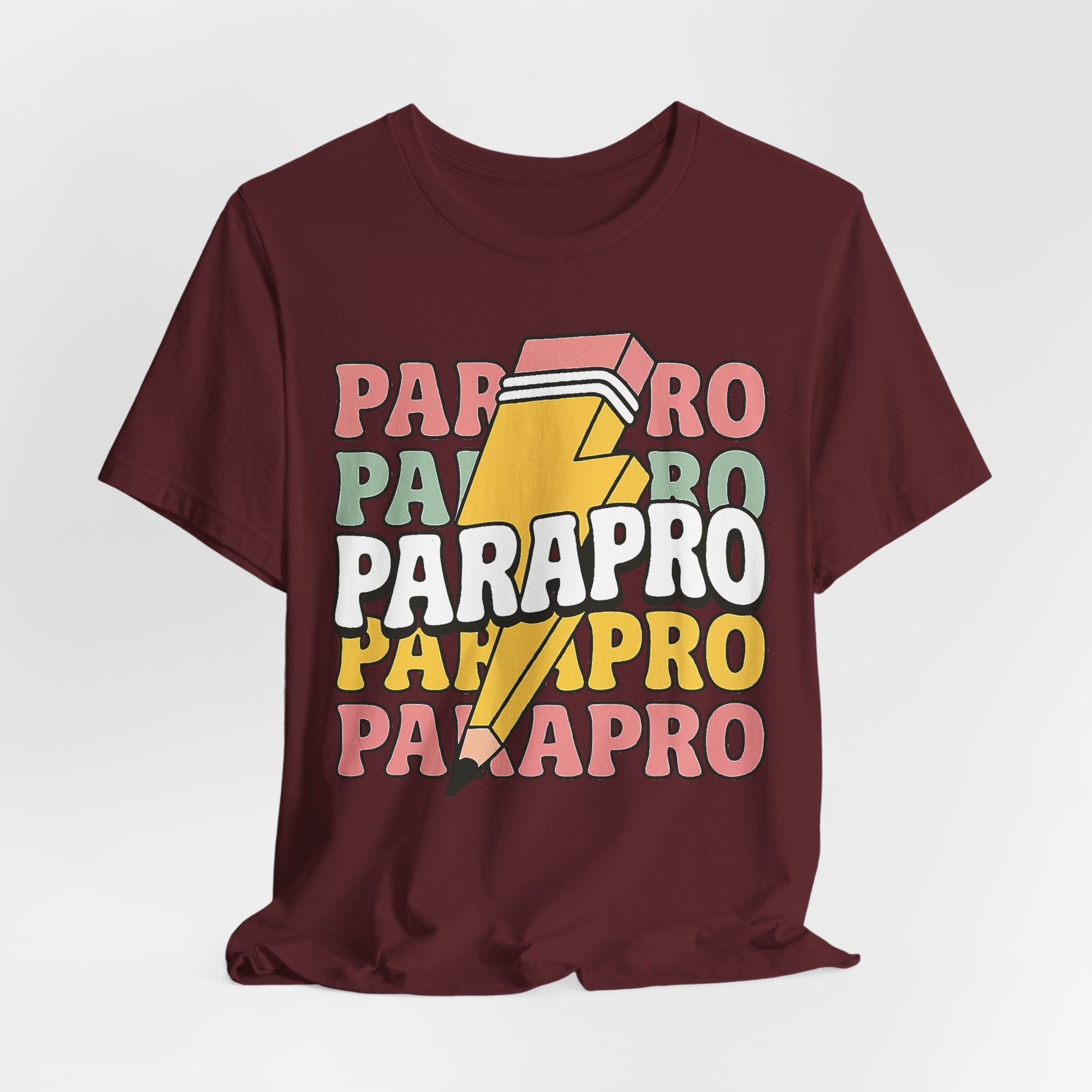 Parapro Pencil Tee — Retro Paraprofessional Appreciation Shirt