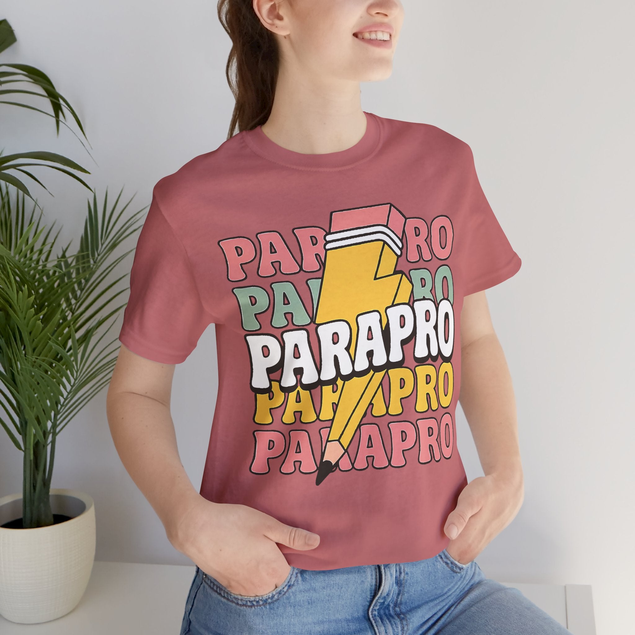 Parapro Pencil Tee — Retro Paraprofessional Appreciation Shirt