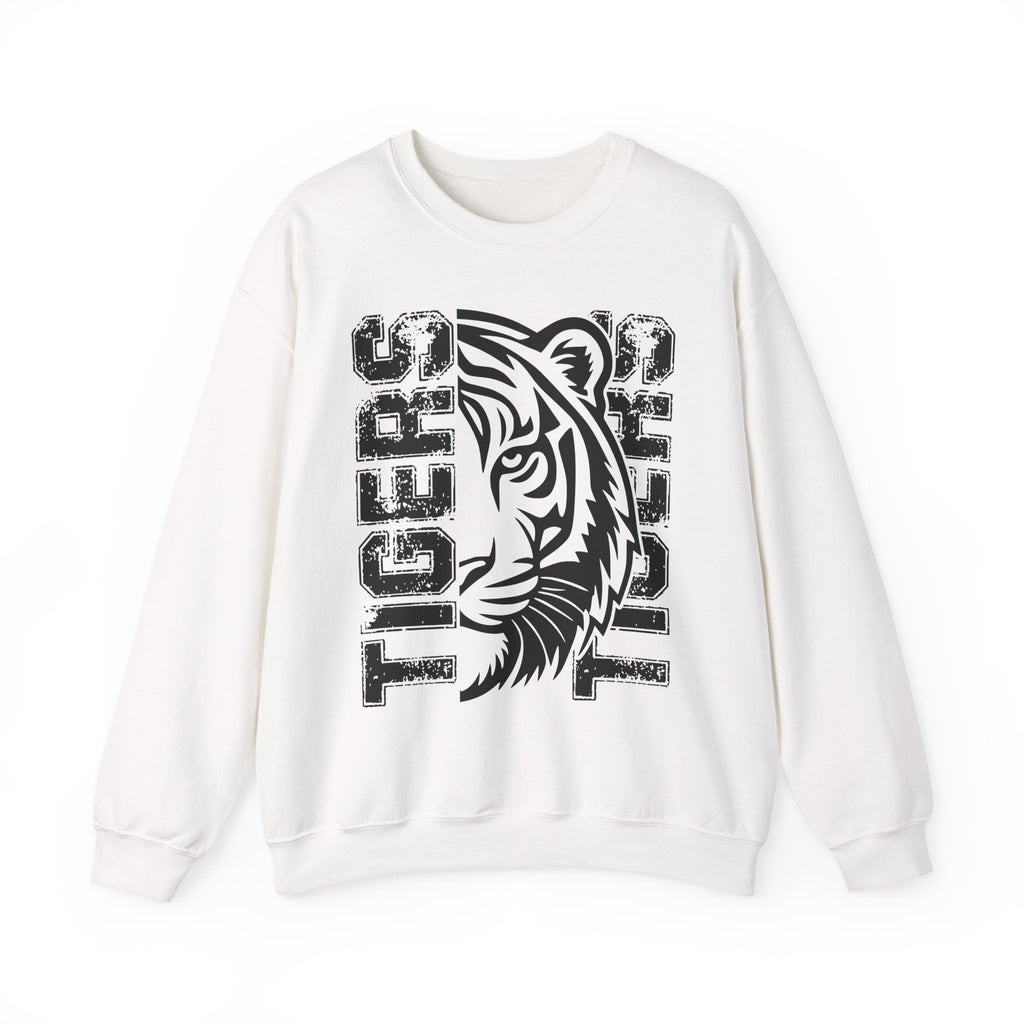 Tiger Mascot Crewneck Sweatshirt