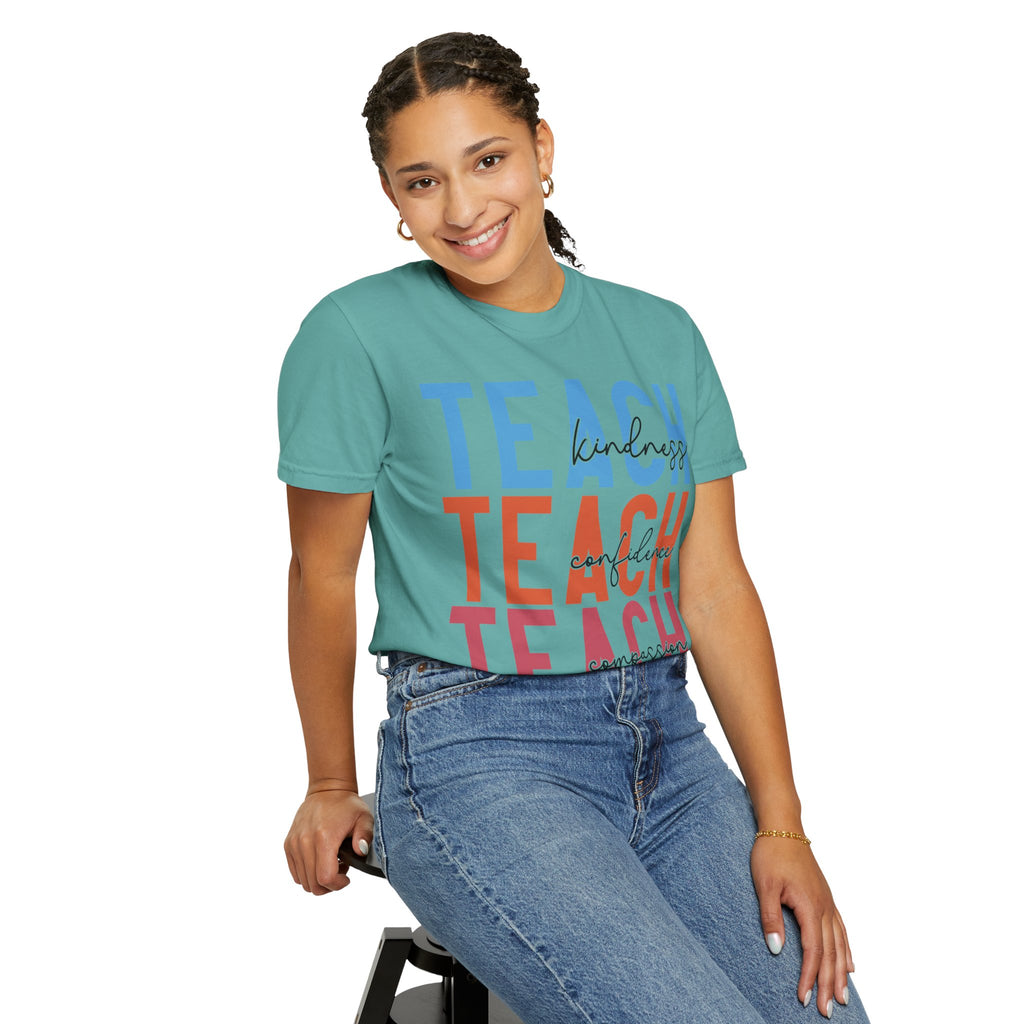 Teach Kindness Graphic Tee — Teacher Appreciation T-Shirt