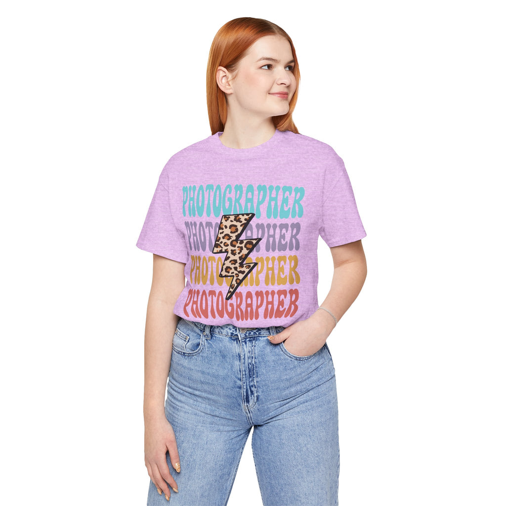 Photographer Lightning Bolt Tee