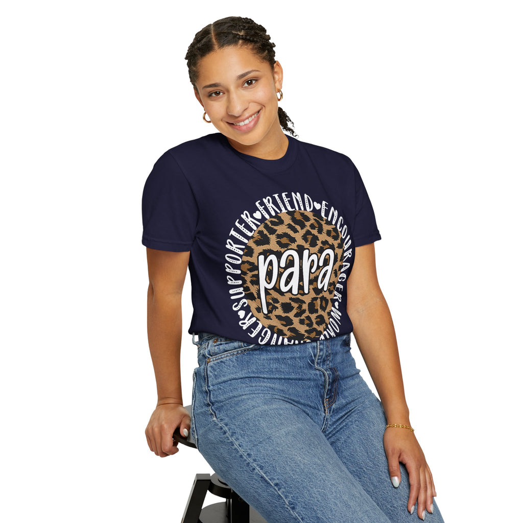 Para Leopard Circle T-Shirt — Supporter, Friend & Encourager Tee