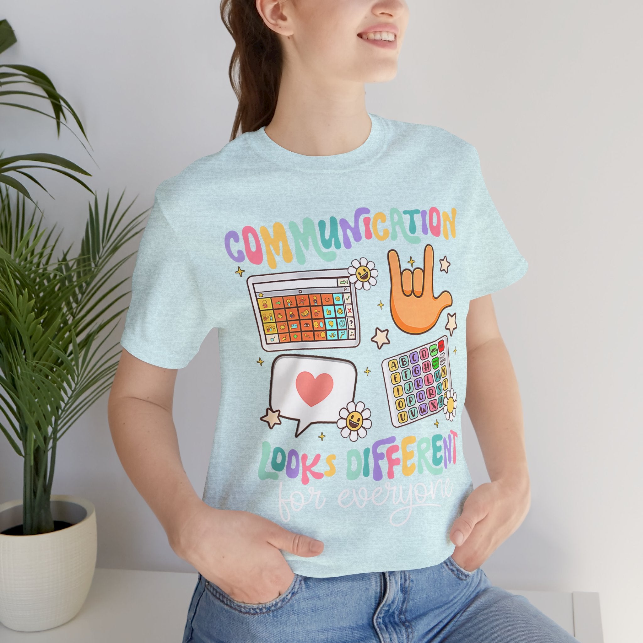 Communication Looks Different Tee