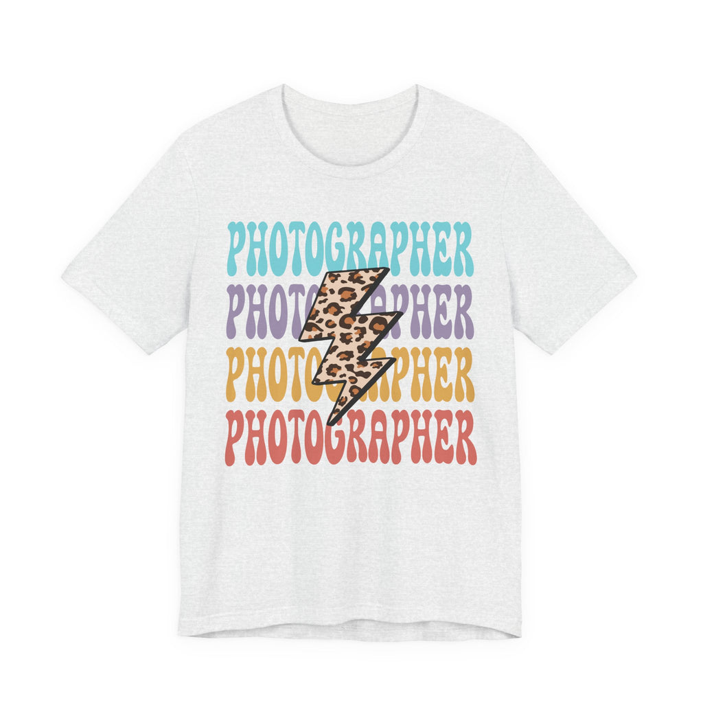 Photographer Lightning Bolt Tee