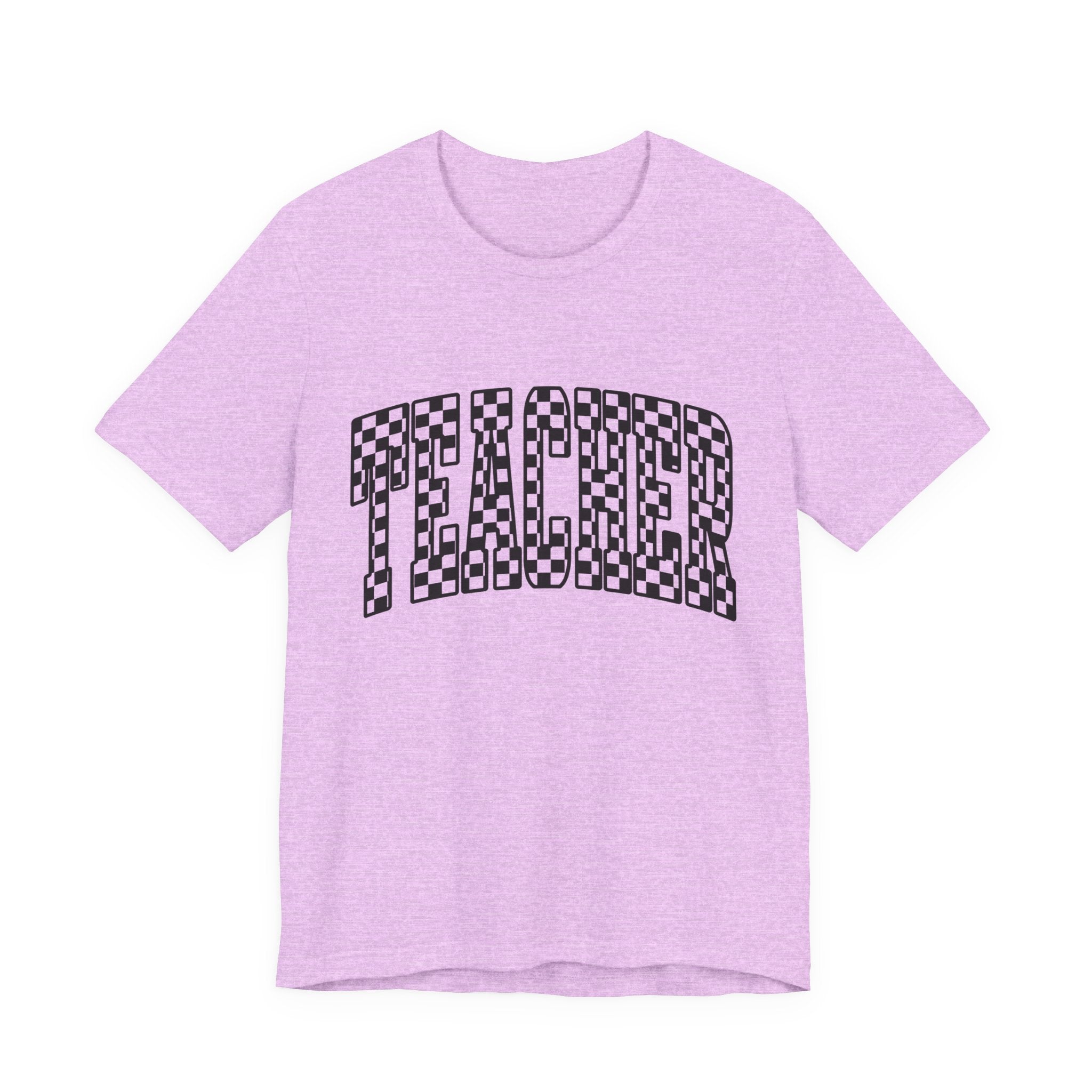 Teacher Checkerboard Graphic Tee