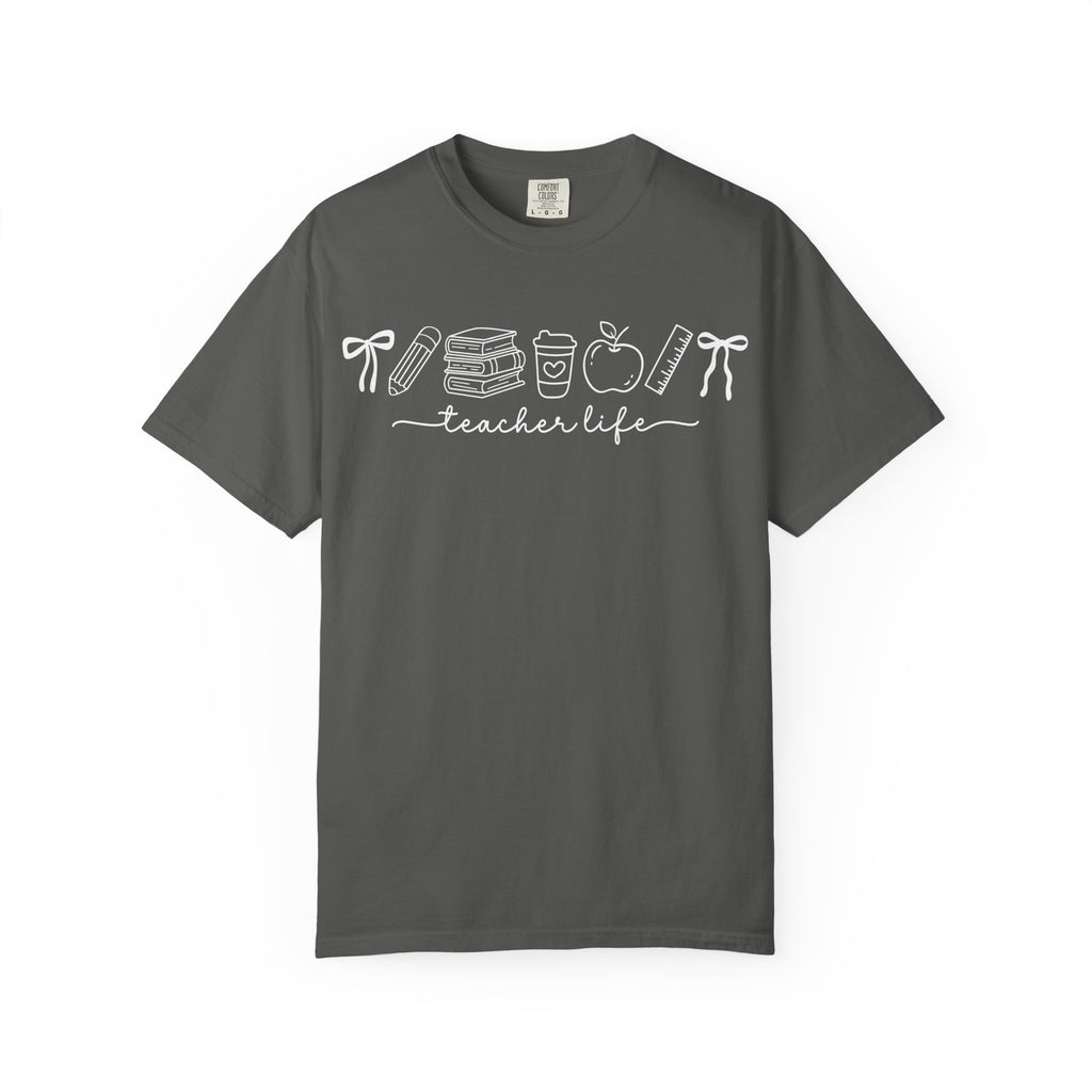 Teacher T-Shirt — Minimal Vintage Cream Tee